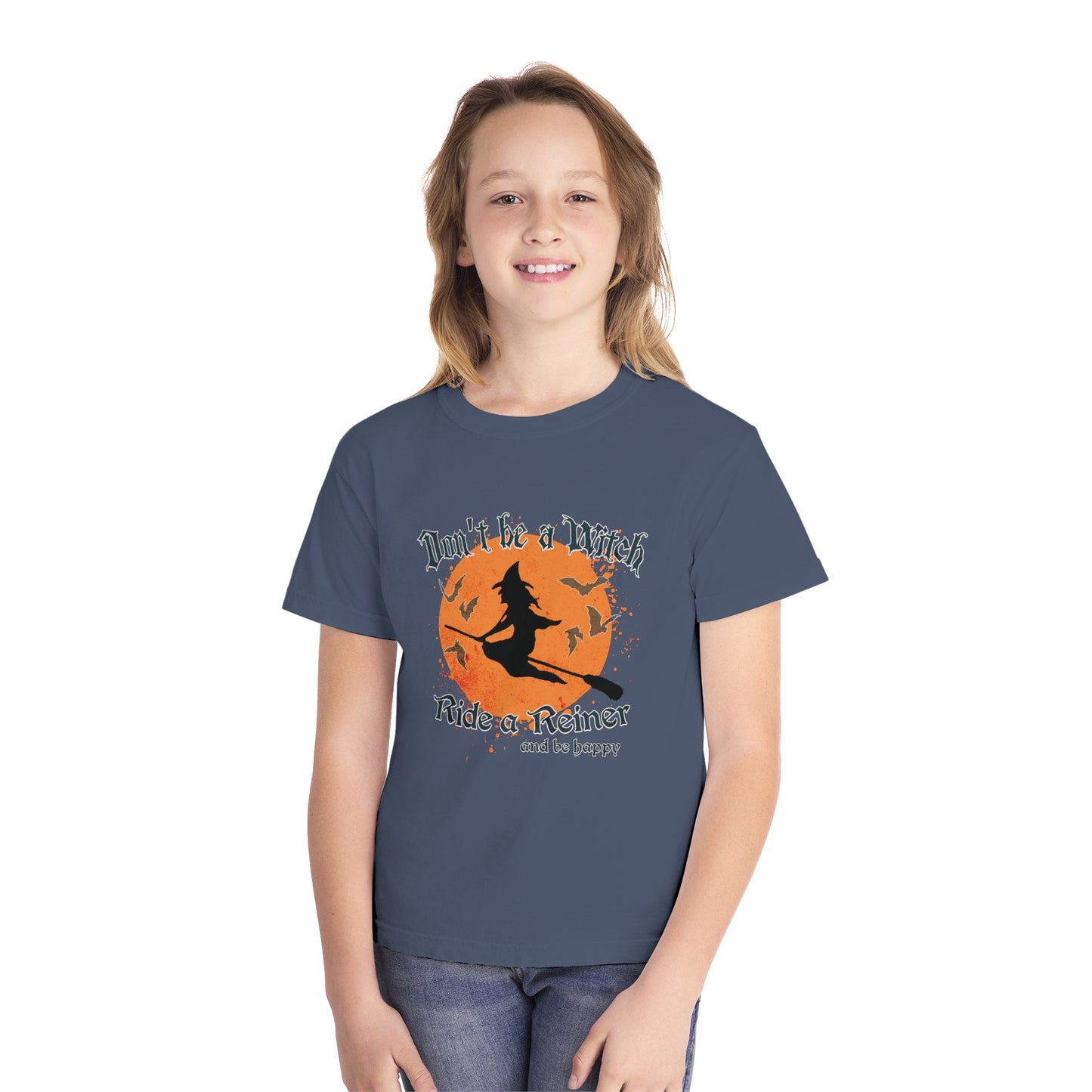 Youth Short Sleeve Tee: Don't be a Witch.