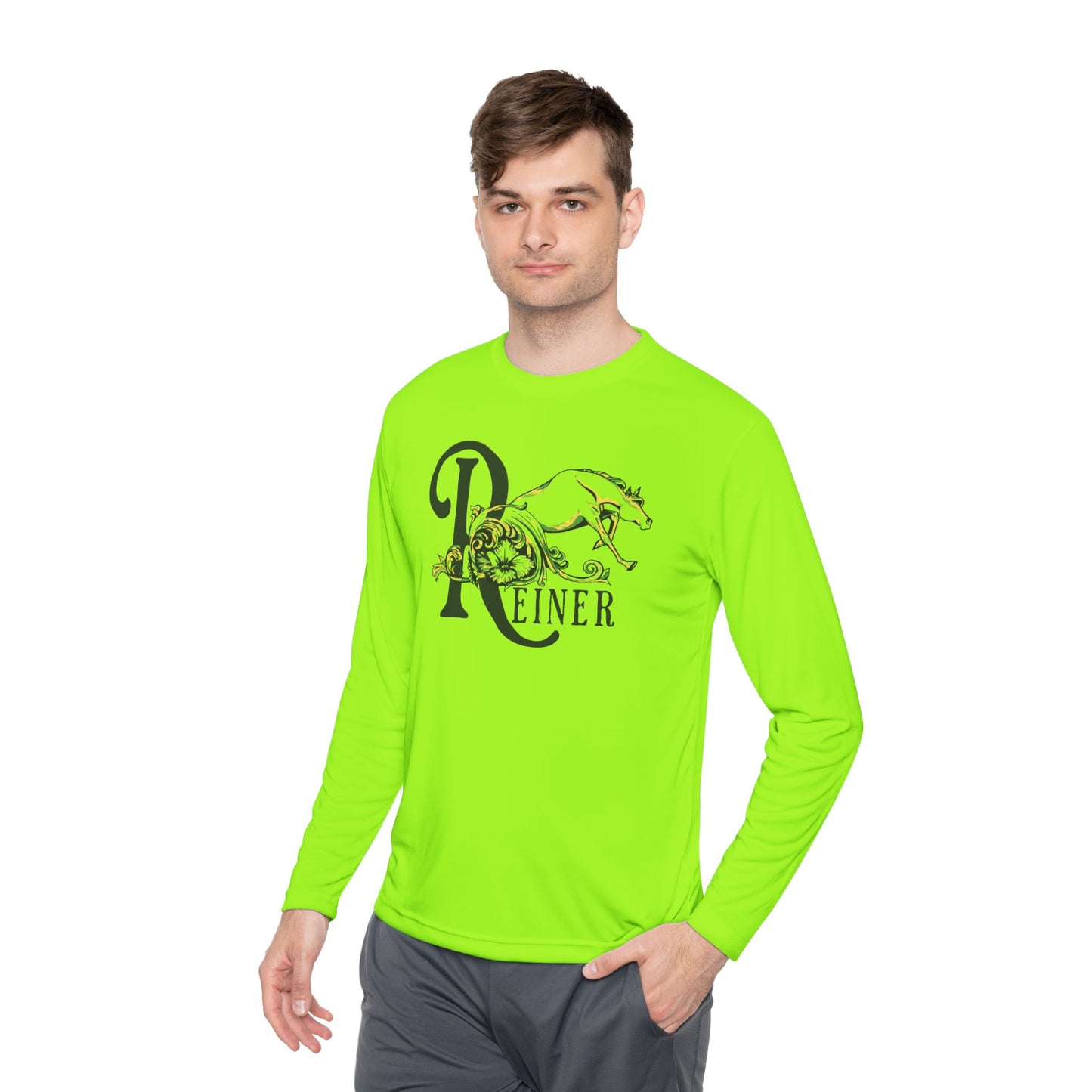 Performance Lightweight Long Sleeve Tee: Filigree Reiner
