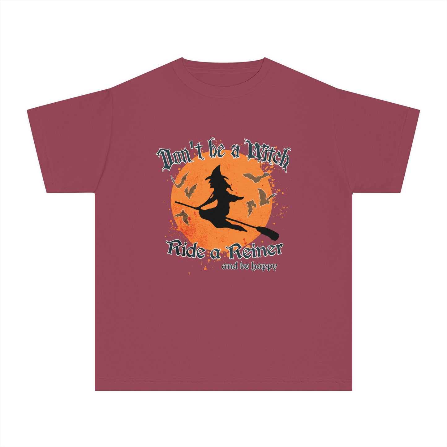 Youth Short Sleeve Tee: Don't be a Witch.