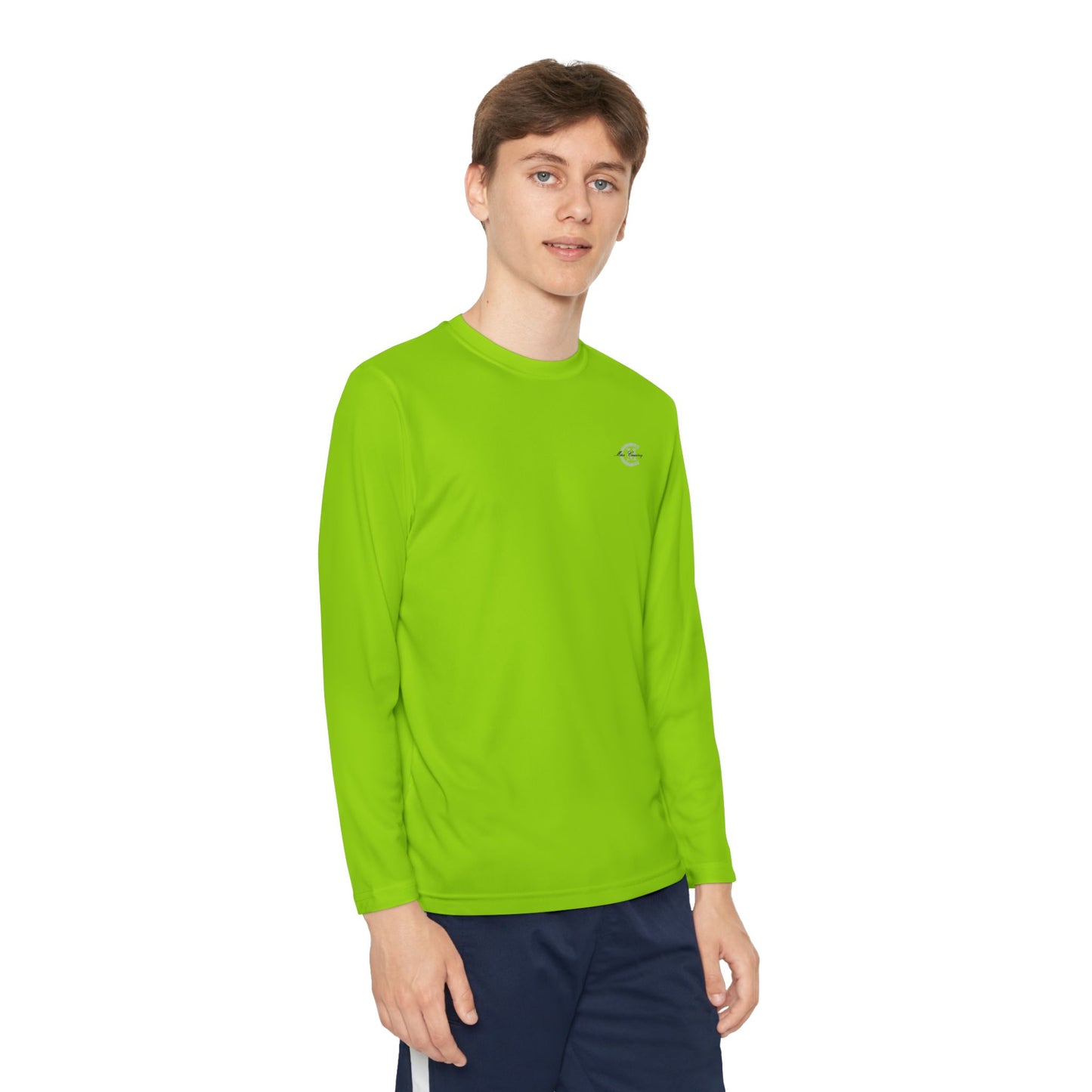 Youth Performance Long Sleeve Shirt: Logo