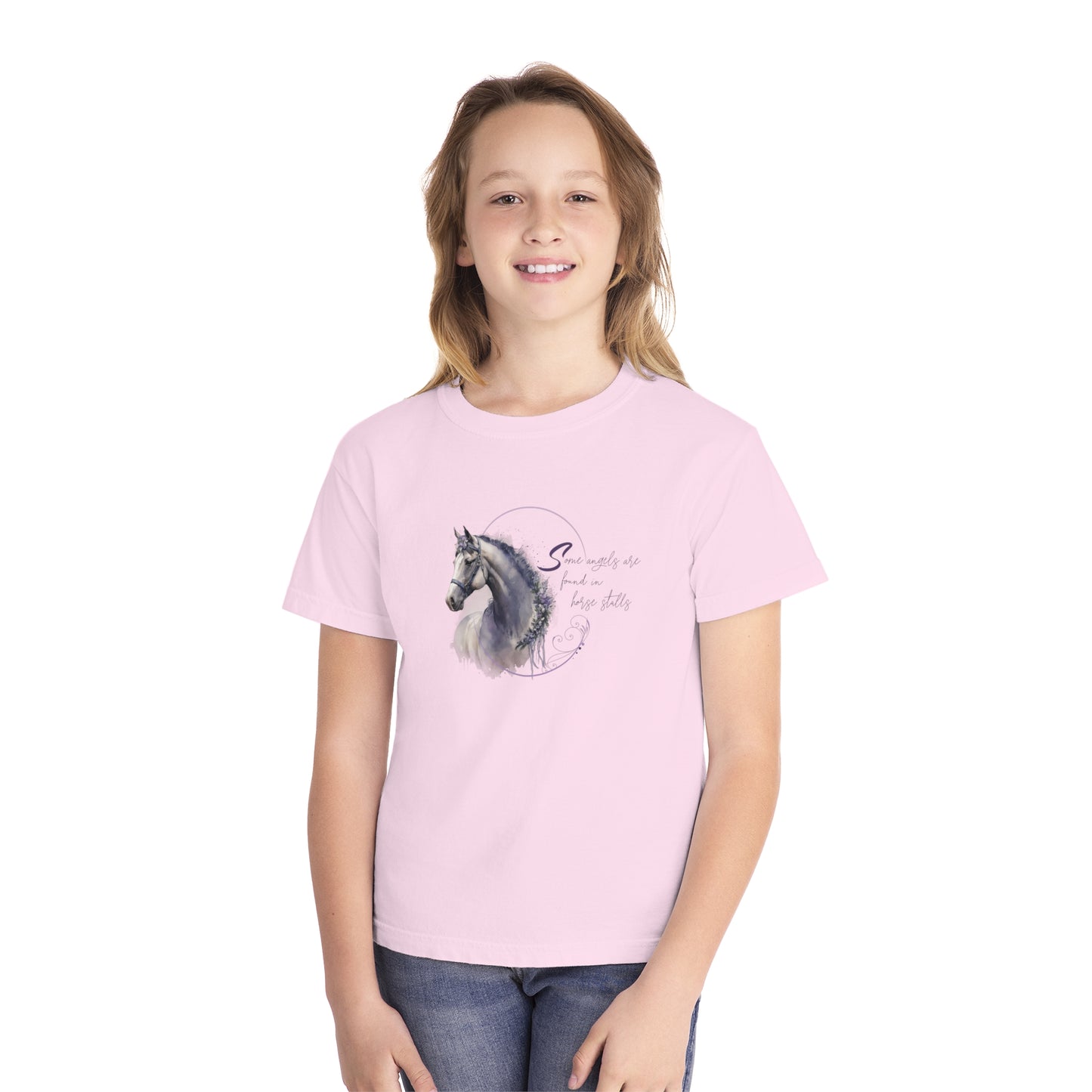 Youth Short Sleeve Tee: Some Angels.