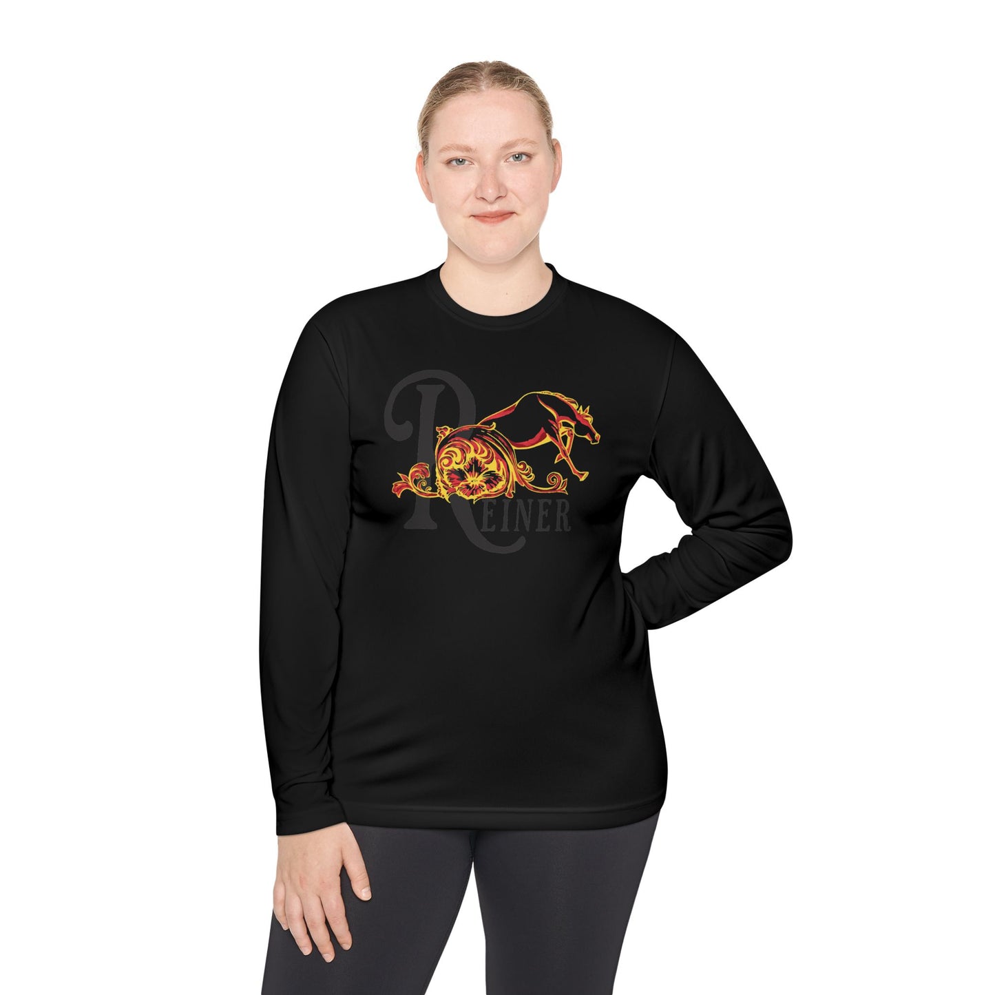 Performance Lightweight Long Sleeve Tee: Filigree Reiner