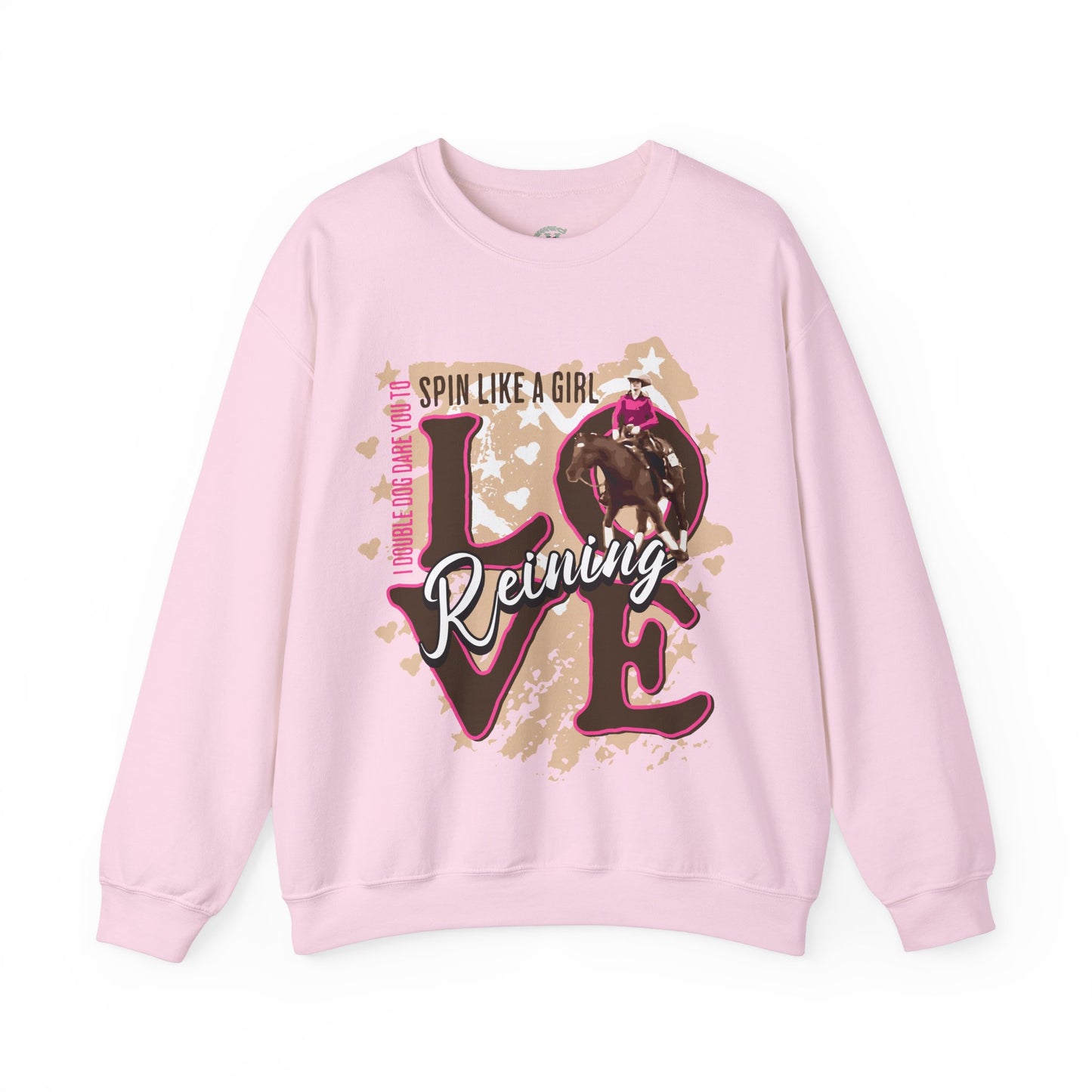 Heavy Blend™ Sweatshirt: Spin Like a Girl