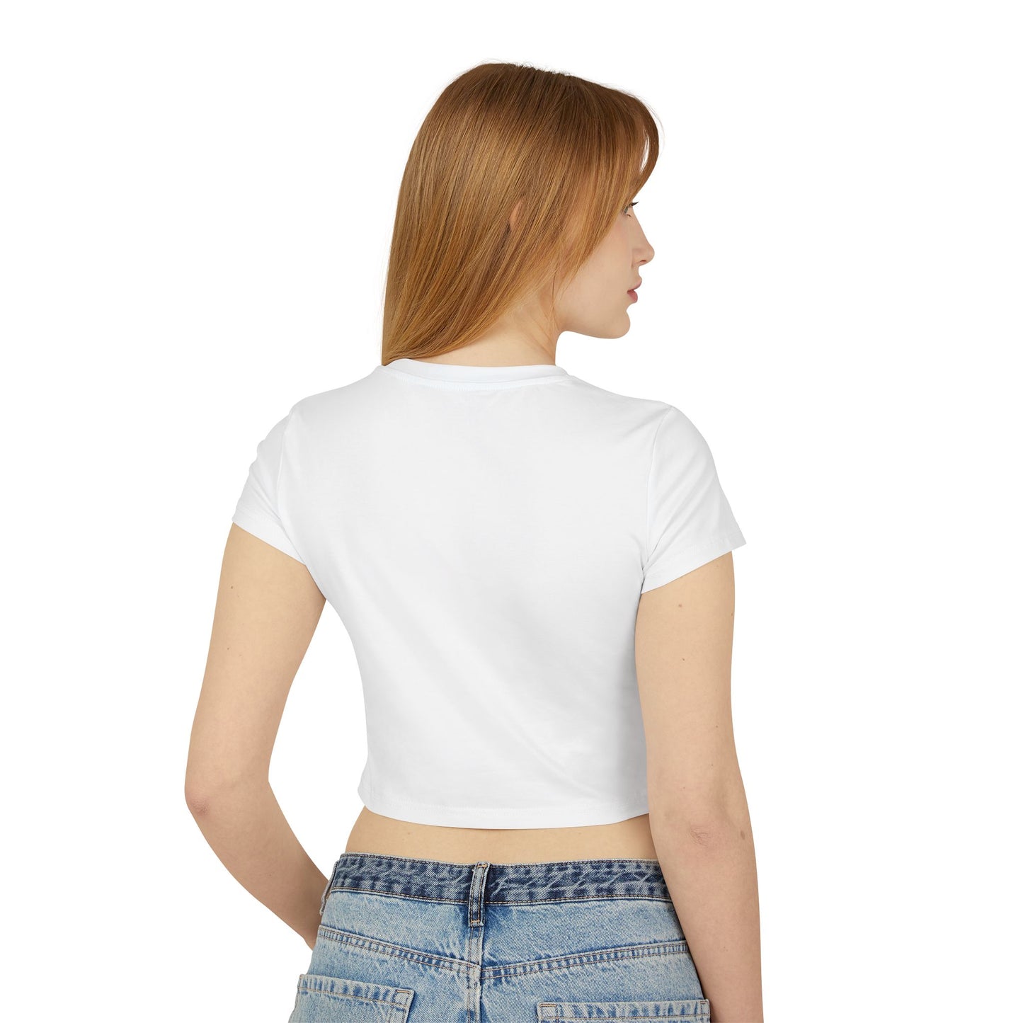 Crop Top Baby Tee: Filigree Reiner