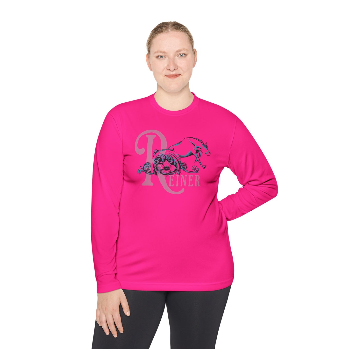 Performance Lightweight Long Sleeve Tee: Filigree Reiner