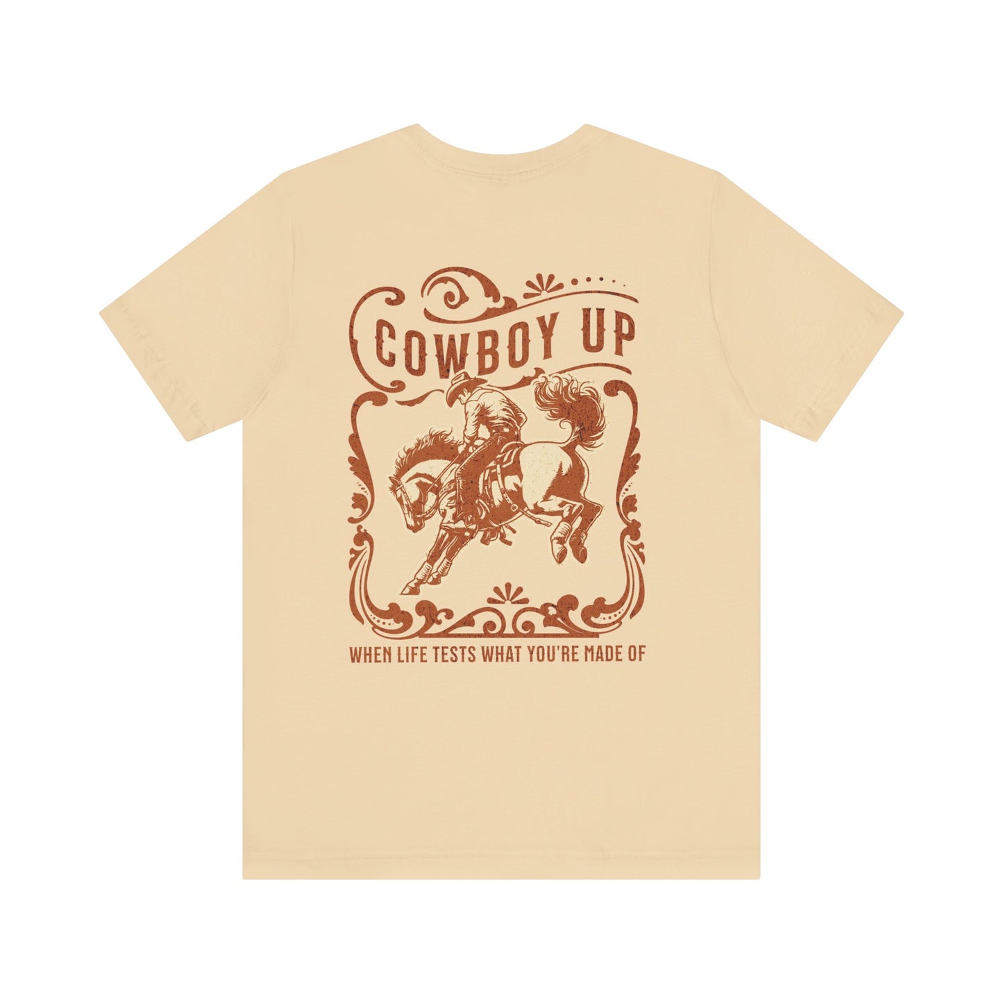 Jersey Short Sleeve Tee: Cowboy Up
