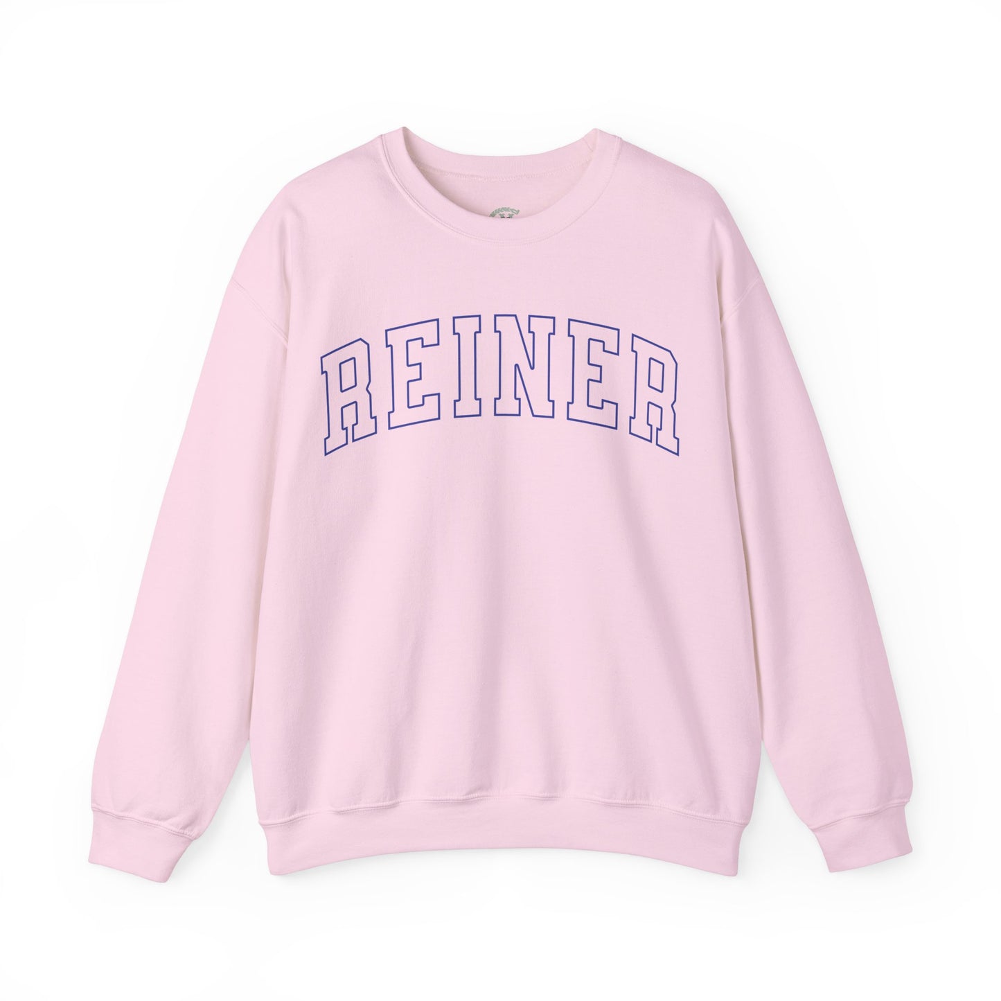 Heavy Blend™ Sweatshirt: Reiner (blue text)
