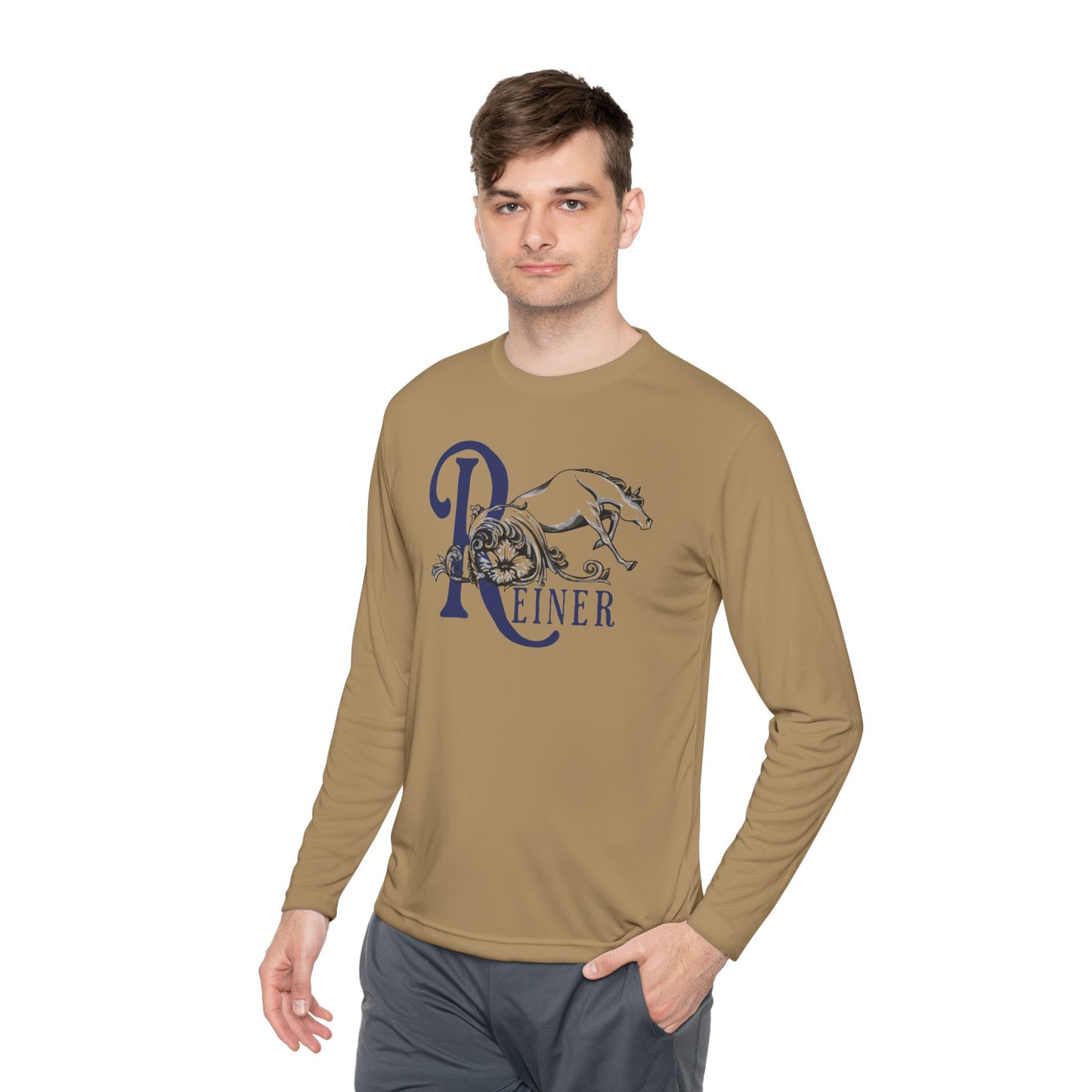 Performance Lightweight Long Sleeve Tee: Filigree Reiner