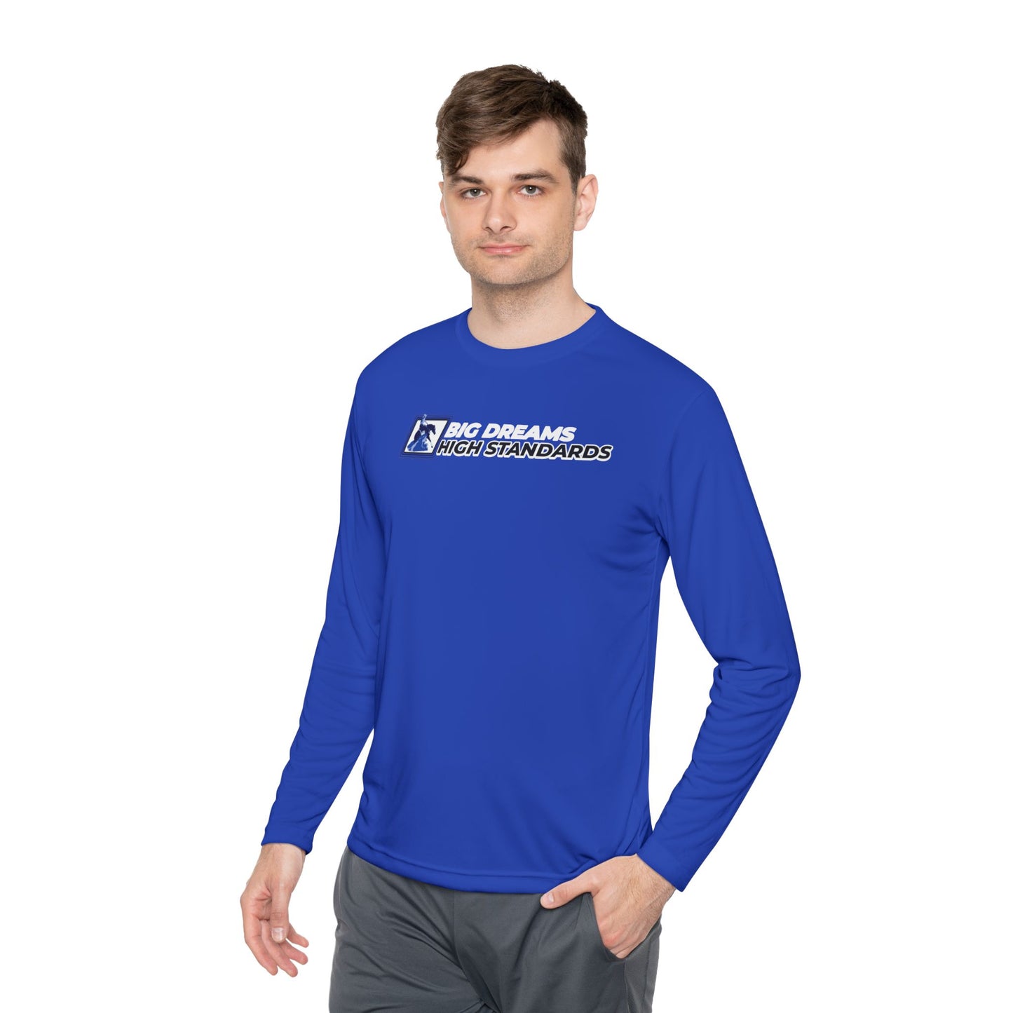 Performance Long Sleeve Shirt: Big Dreams.