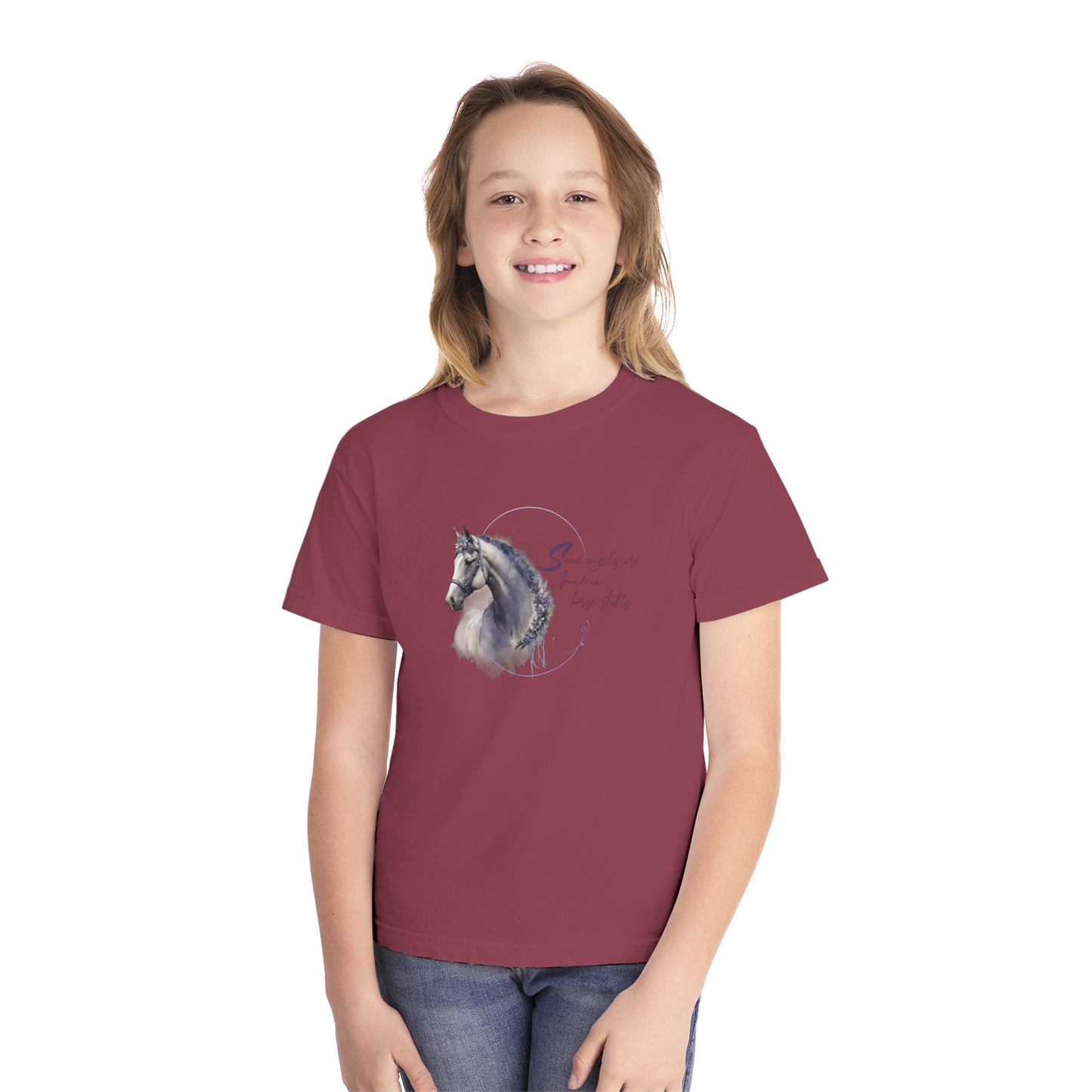 Youth Short Sleeve Tee: Some Angels.