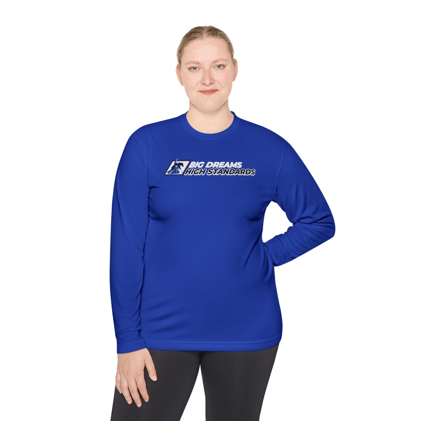 Performance Long Sleeve Shirt: Big Dreams.
