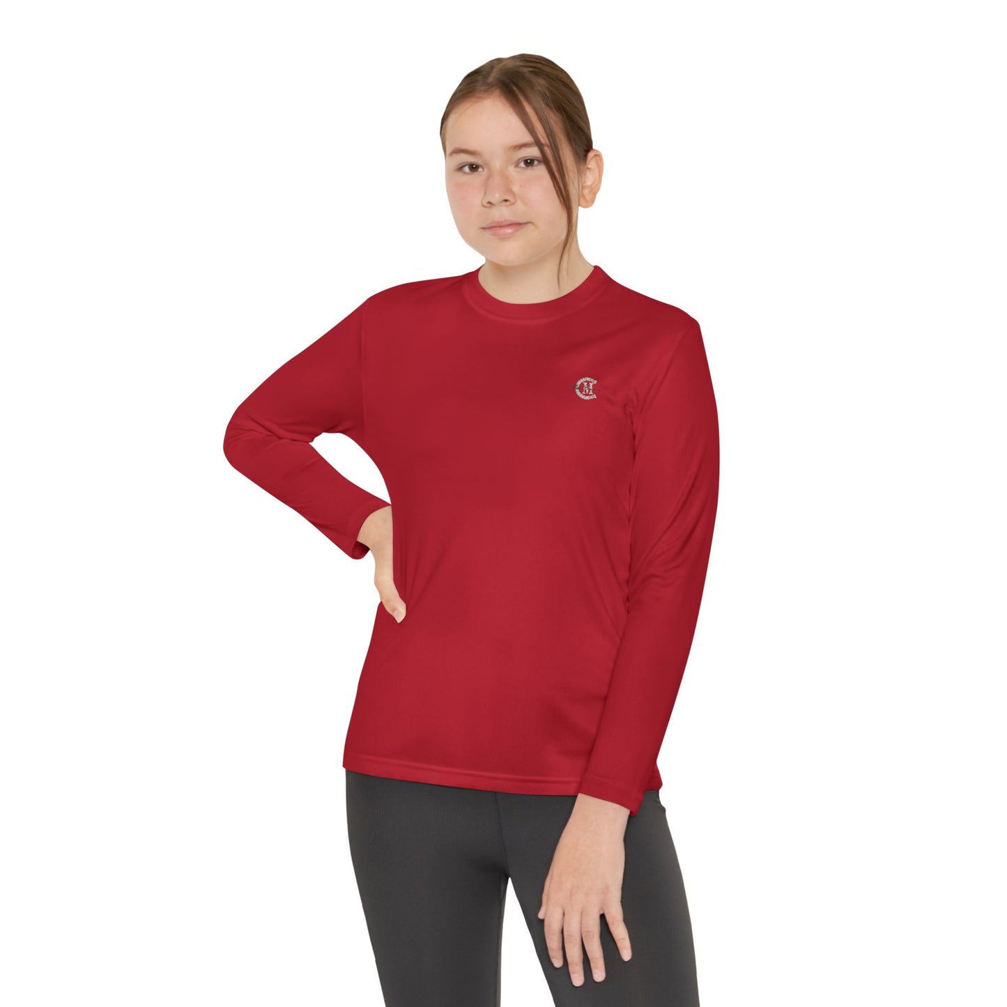Youth Performance Long Sleeve Shirt: Logo