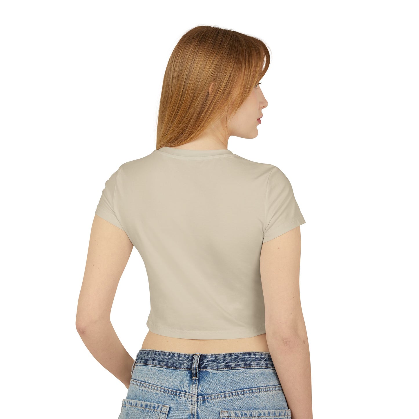 Crop Top Baby Tee: Filigree Reiner