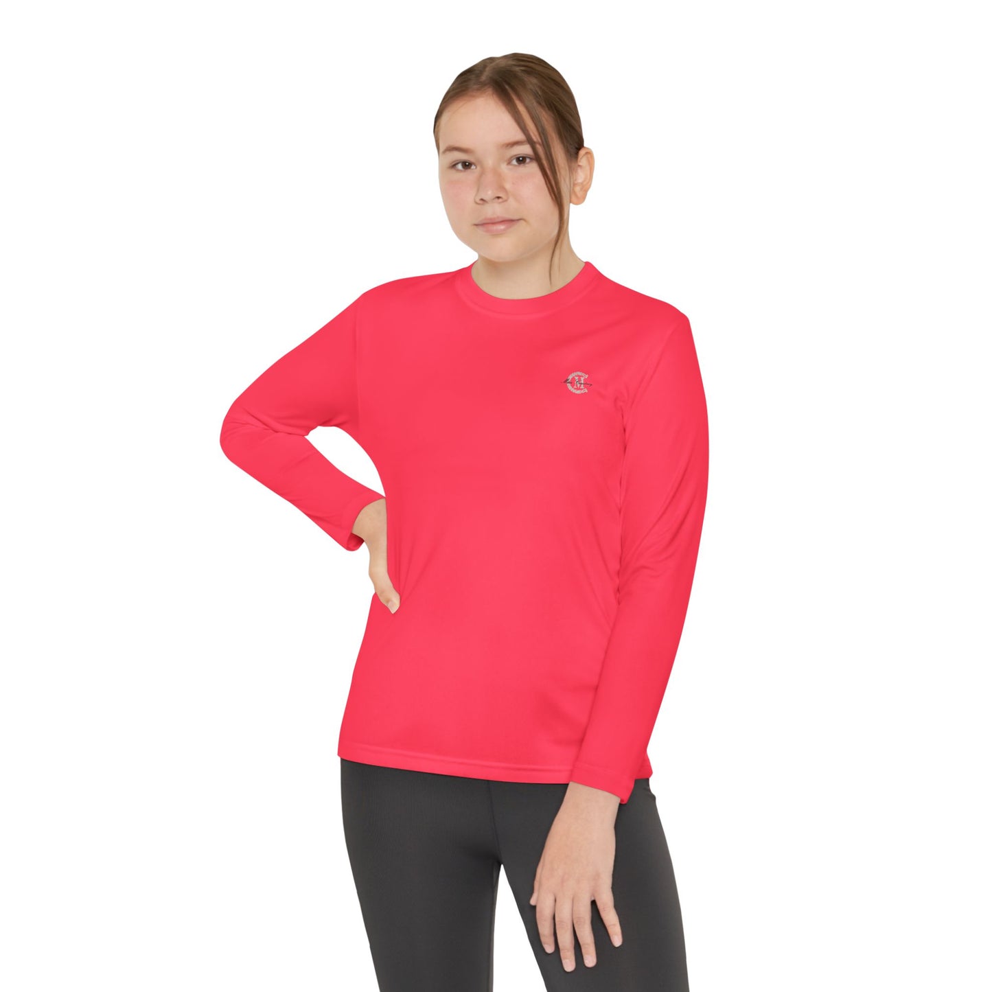 Youth Performance Long Sleeve Shirt: Logo
