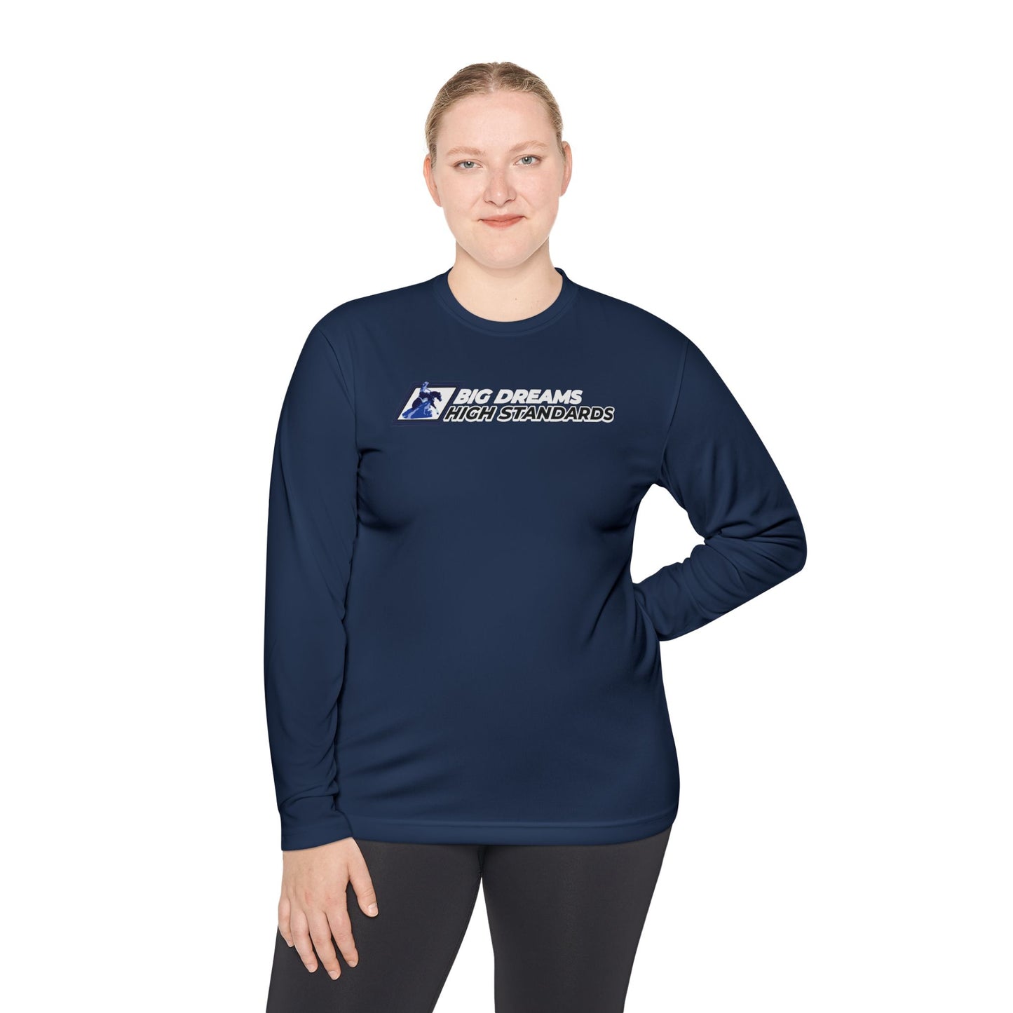 Performance Long Sleeve Shirt: Big Dreams.