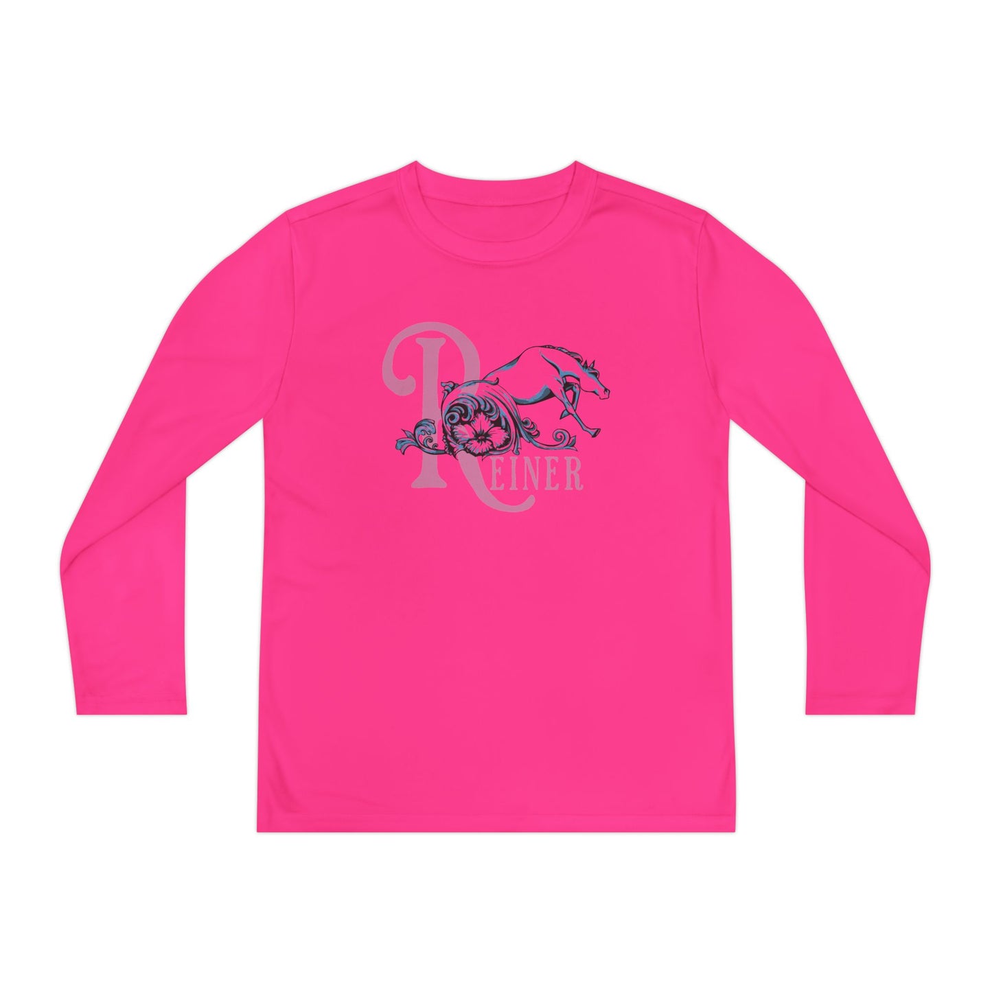 Youth Performance Long Sleeve Shirt: Filigree Reiner