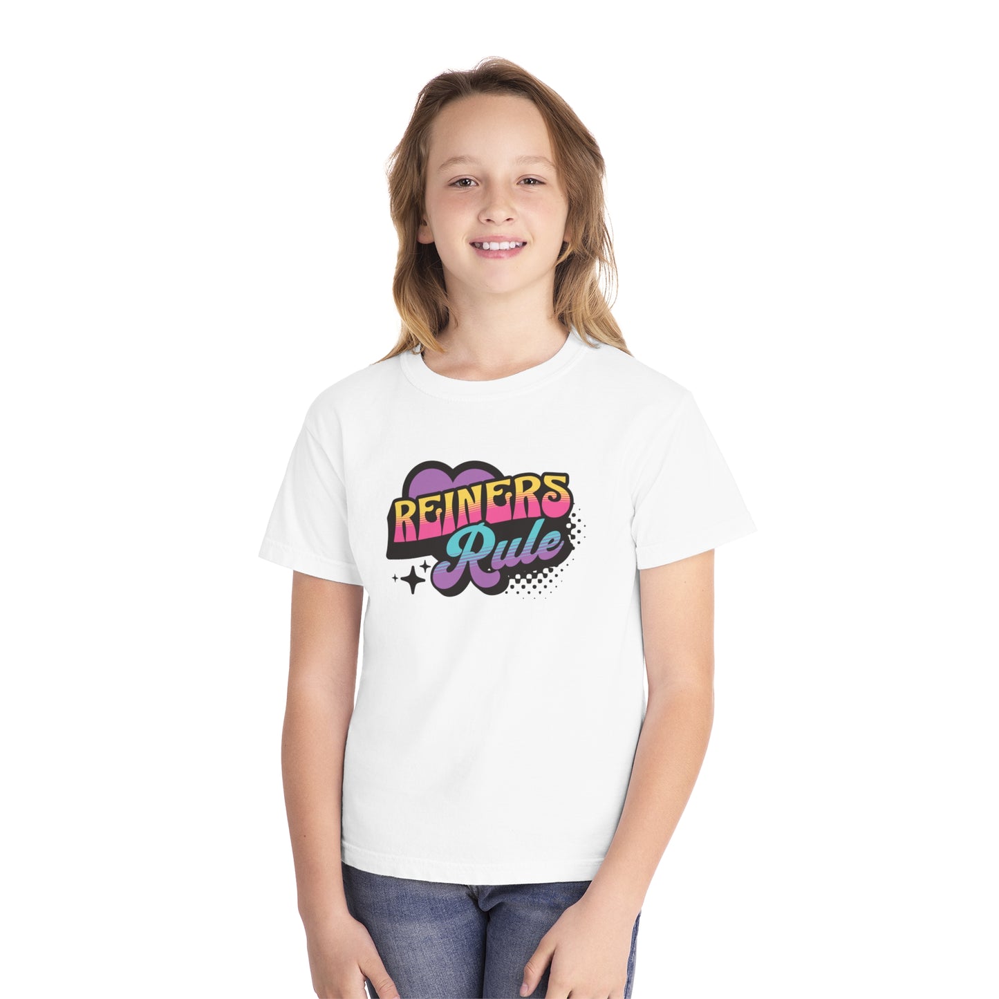 Youth Short Sleeve Tee: Reiners Rule.
