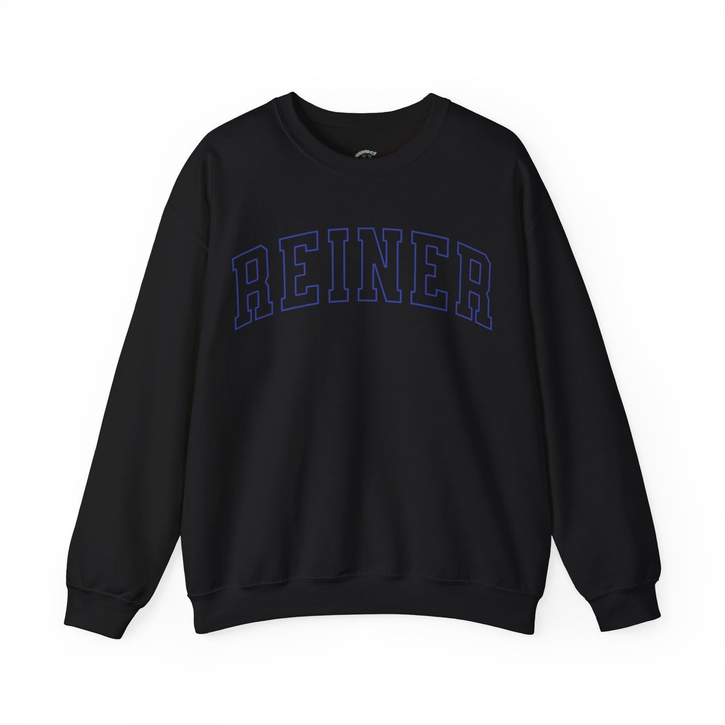 Heavy Blend™ Sweatshirt: Reiner (blue text)