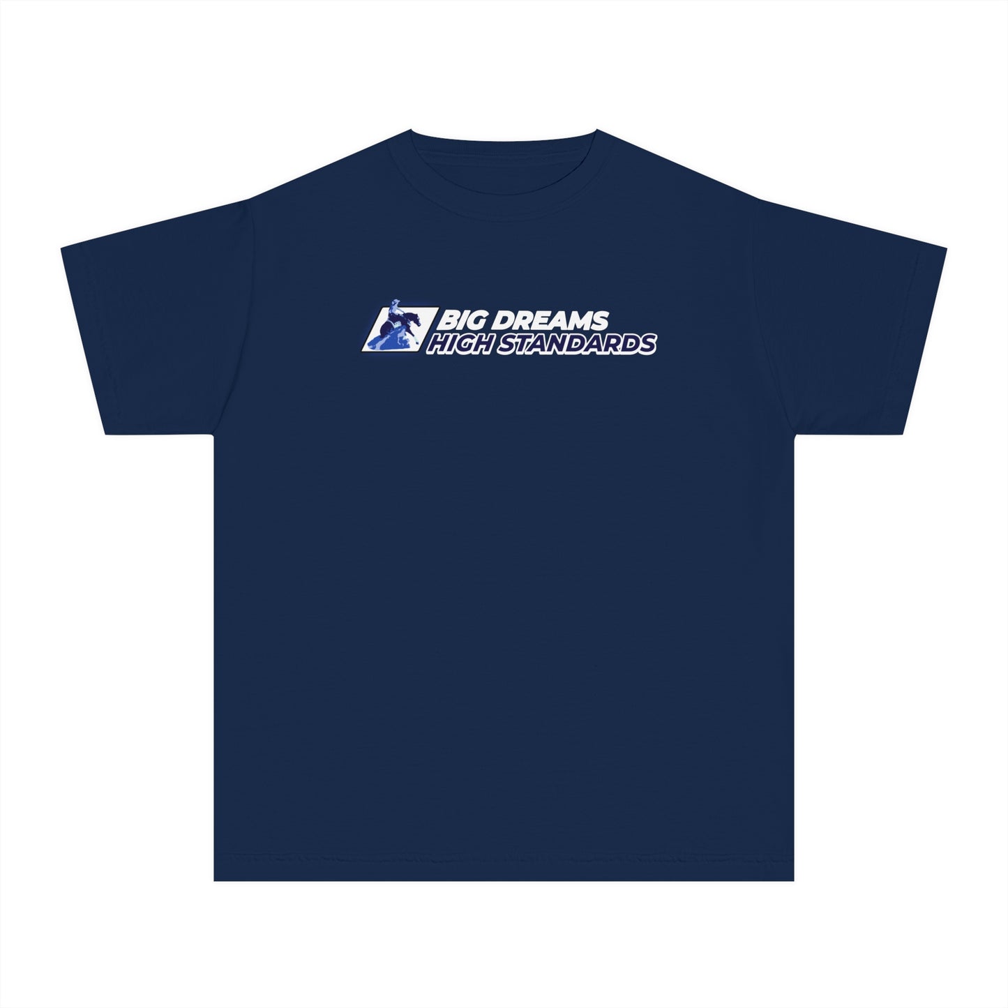 Youth Short Sleeve Tee: Big Dreams High Standards