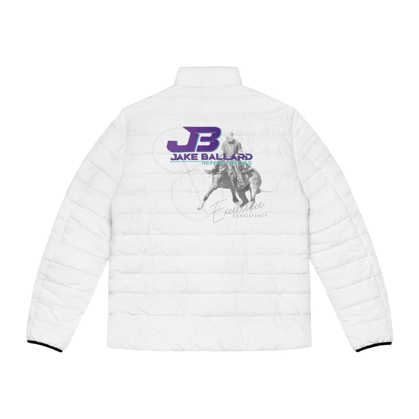 DRAFT Jake Ballard Custom Men's Puffer Jacket: Spin