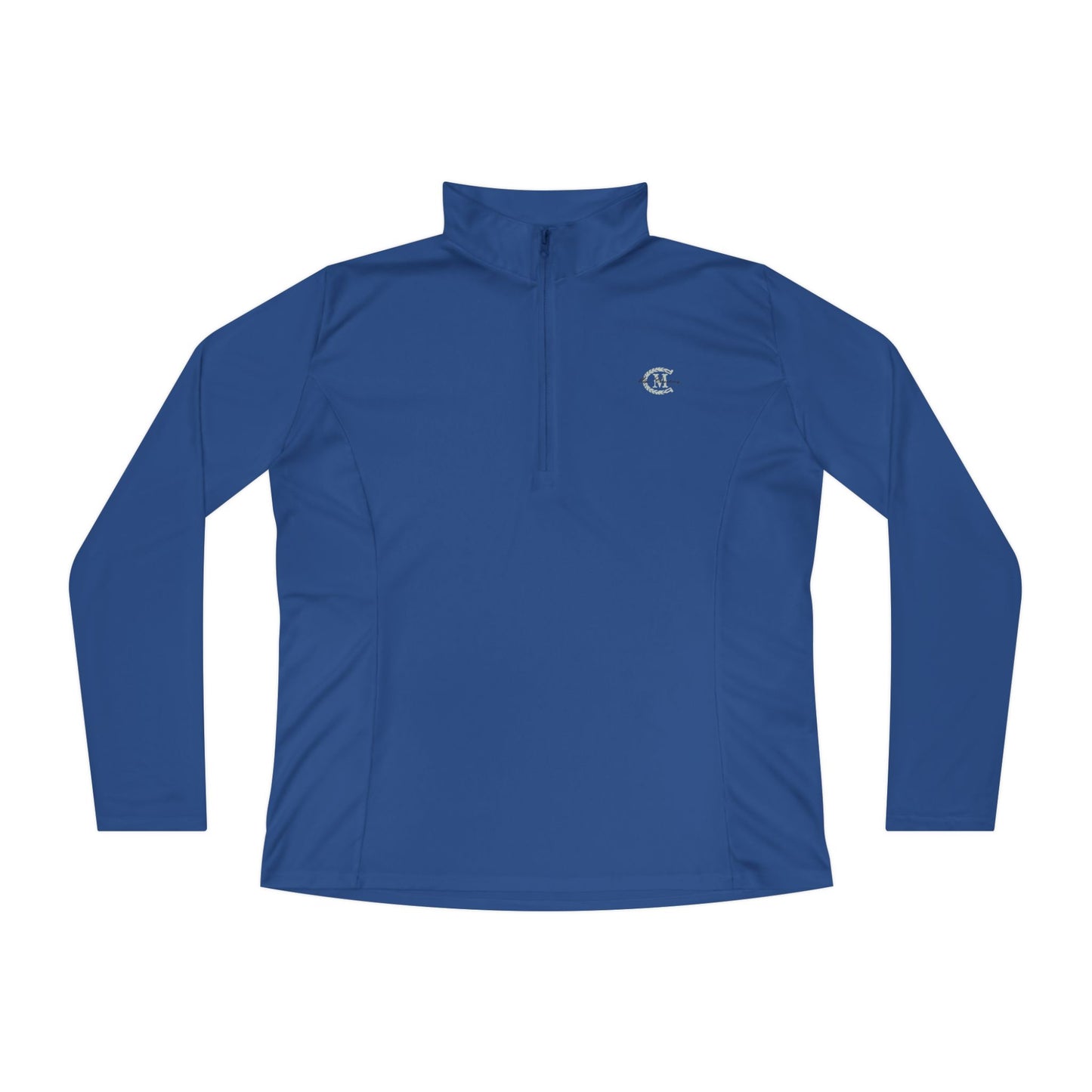Ladies' Quarter-Zip Performance Pullover: Logo