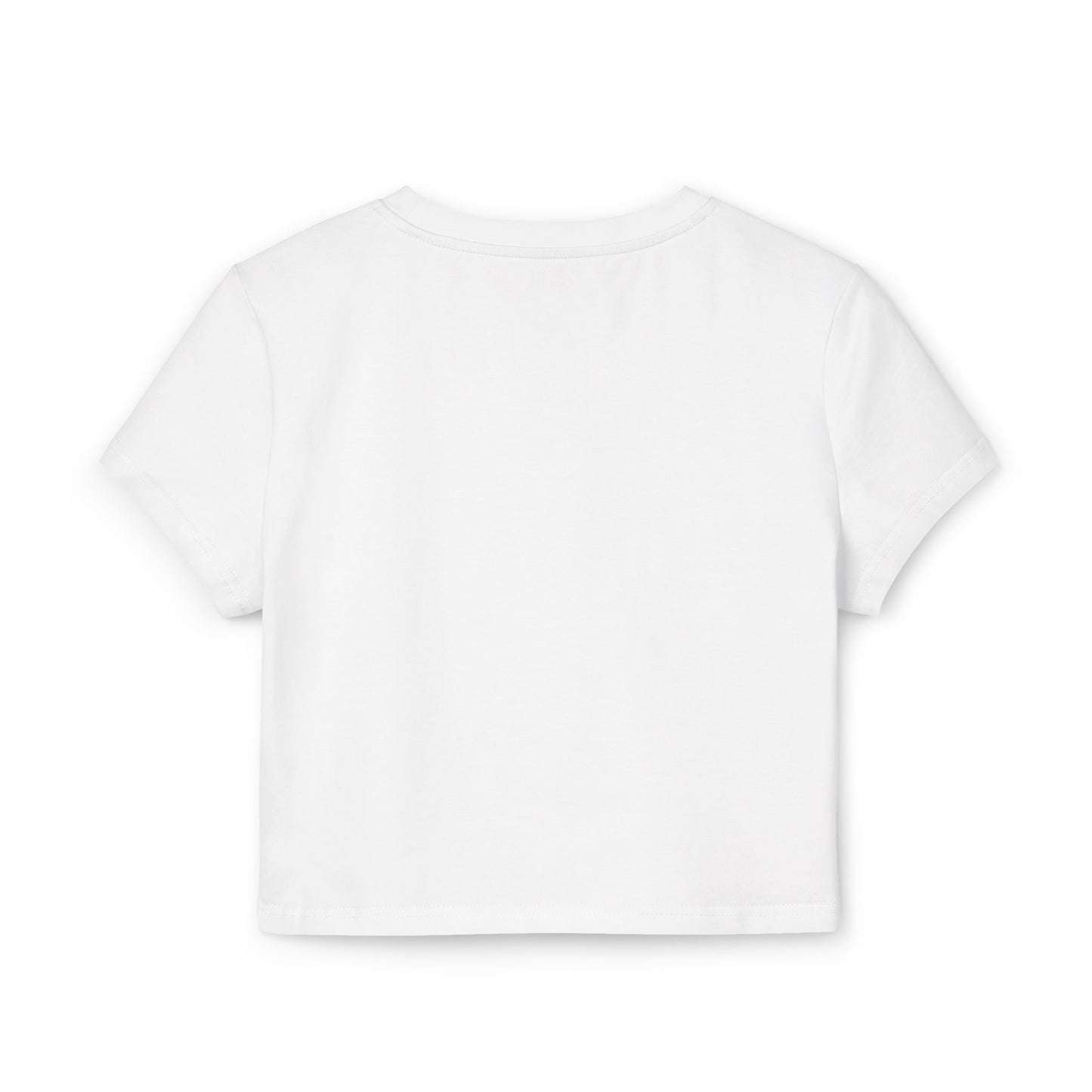 Crop Top Baby Tee: REINER (blue)