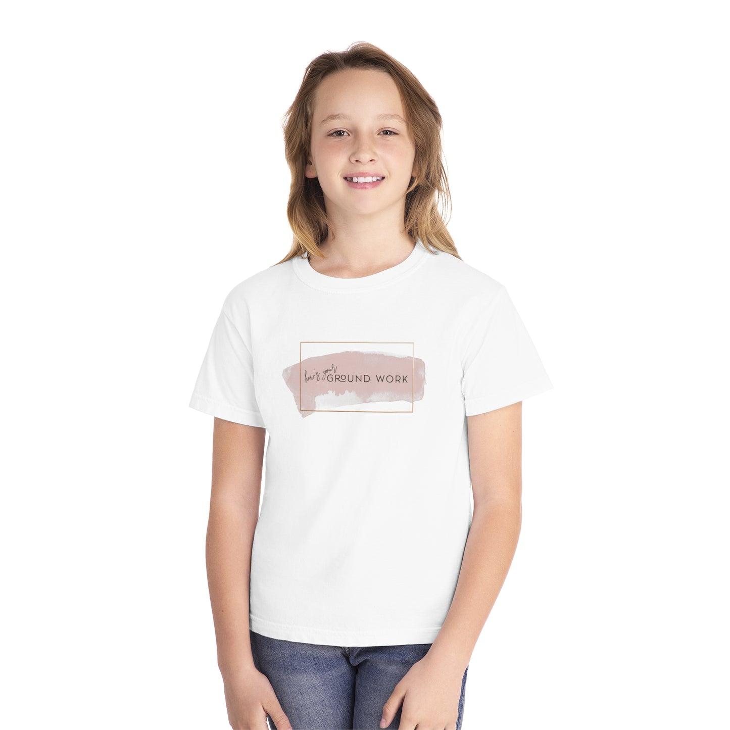 Youth Short Sleeve Tee: How's your ground work