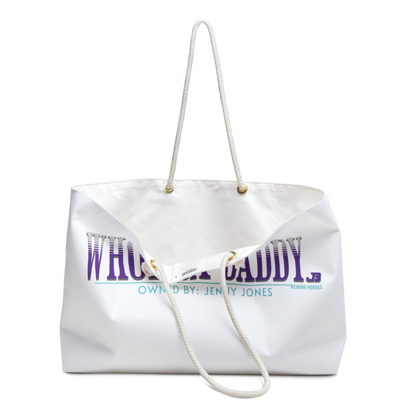DRAFT Jake Ballard Custom Weekender Bag: Whoz Da Daddy