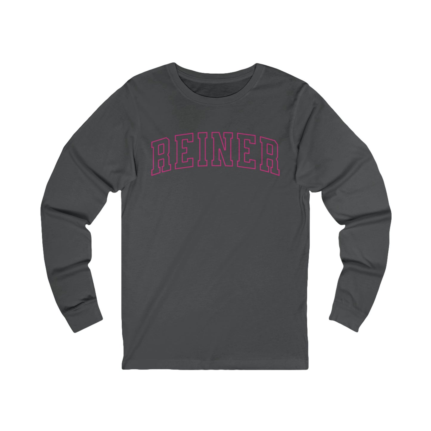 Jersey Long Sleeve Tee: REINER (pink)