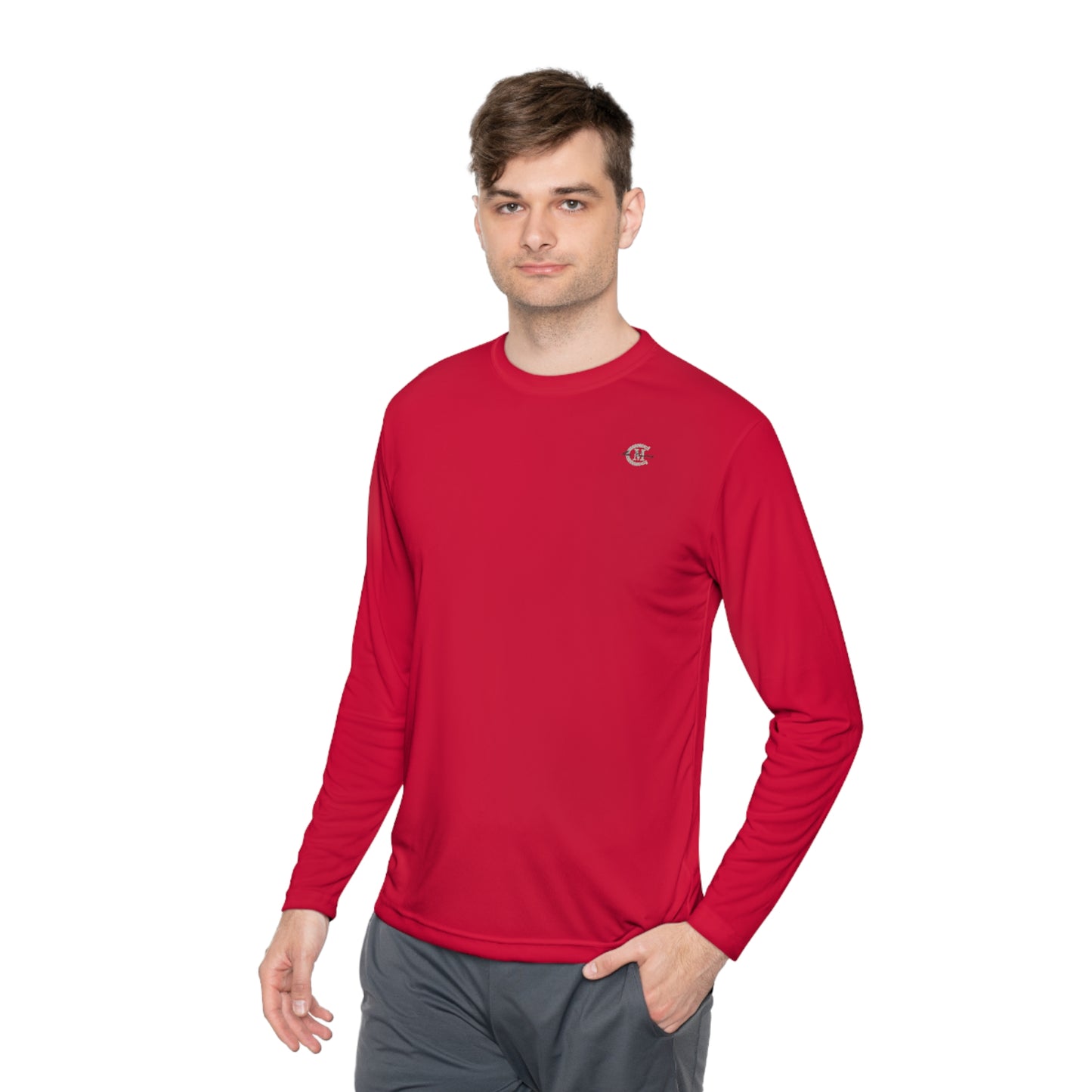 Performance Lightweight Long Sleeve Tee: Logo