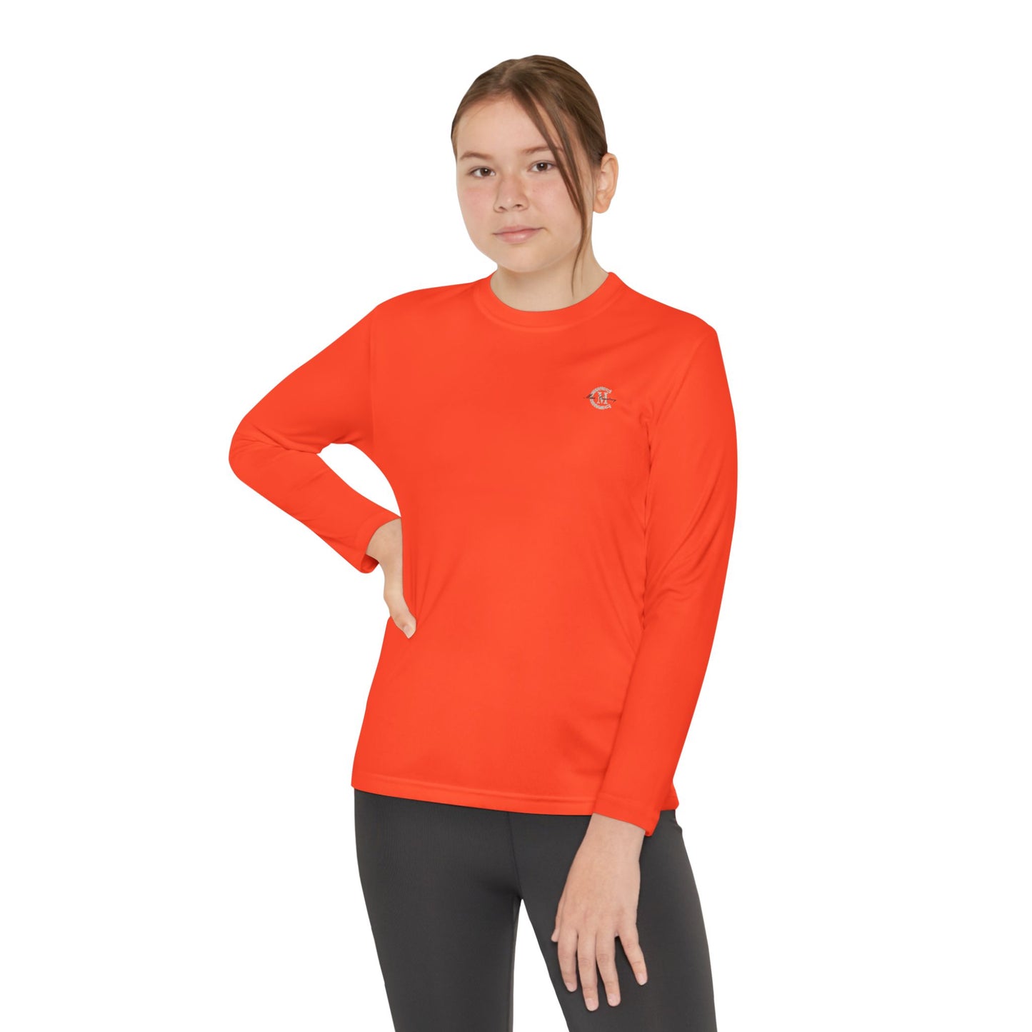 Youth Performance Long Sleeve Shirt: Logo