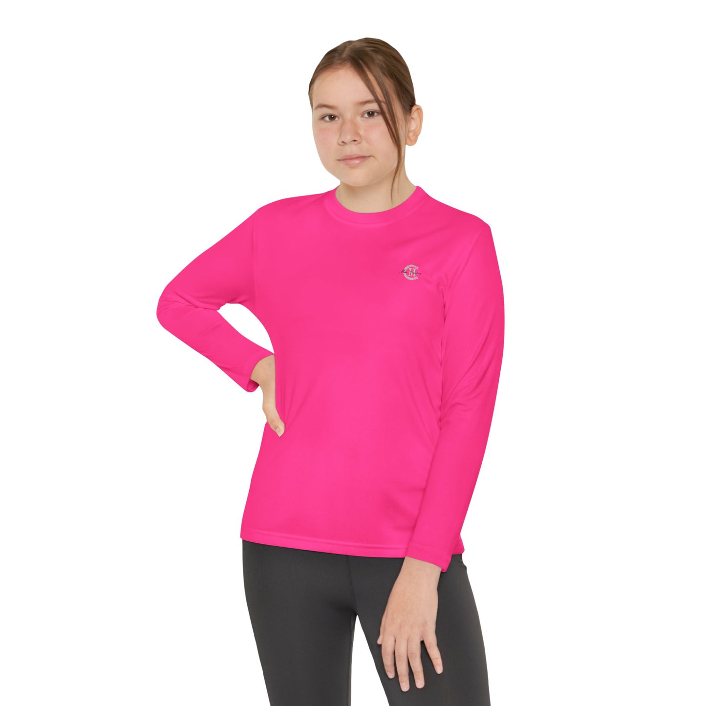 Youth Performance Long Sleeve Shirt: Logo