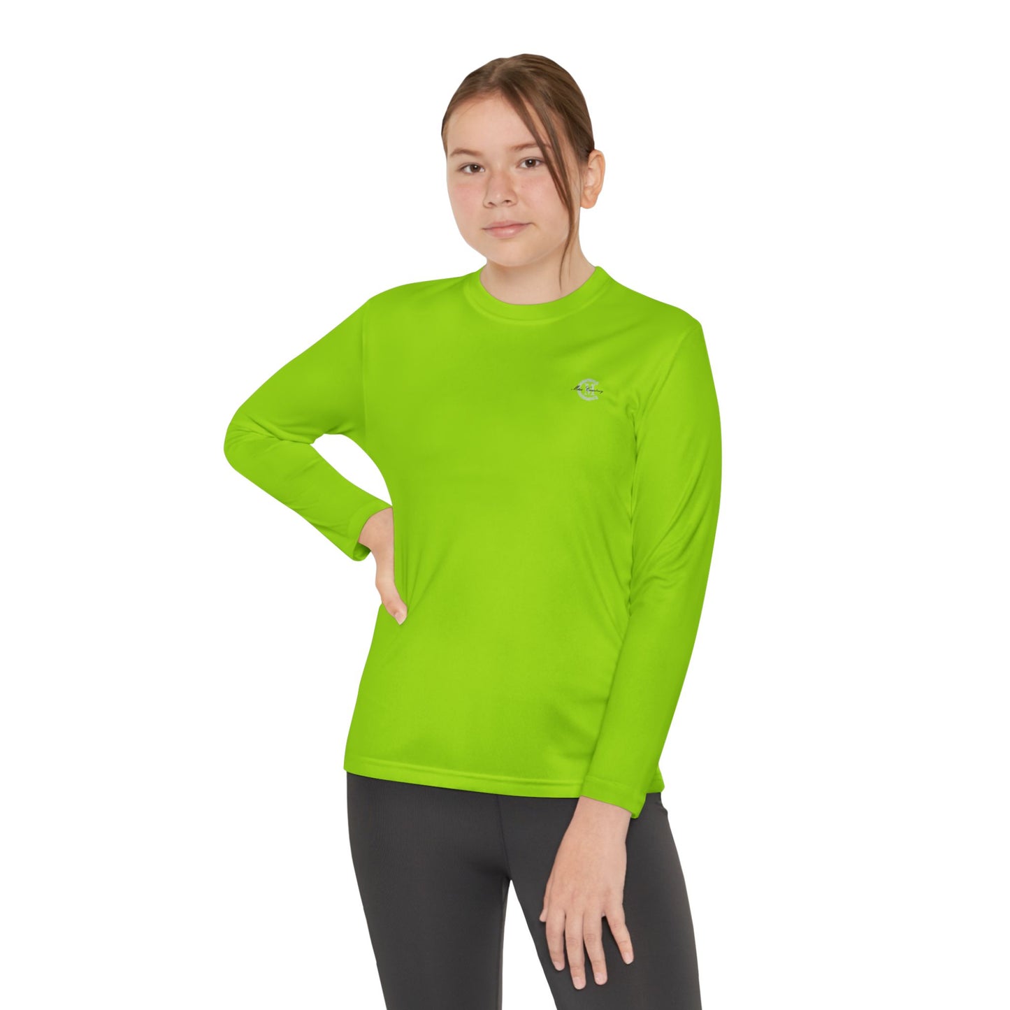 Youth Performance Long Sleeve Shirt: Logo