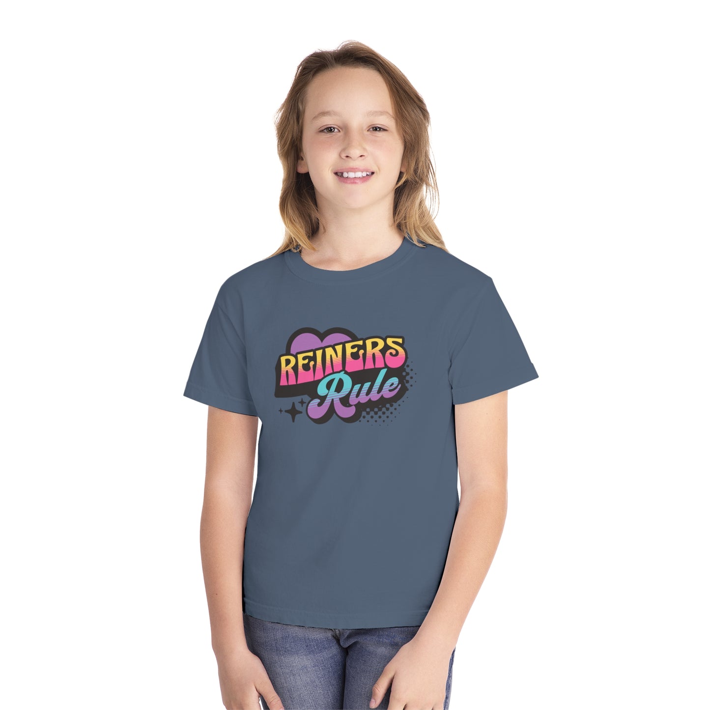 Youth Short Sleeve Tee: Reiners Rule.