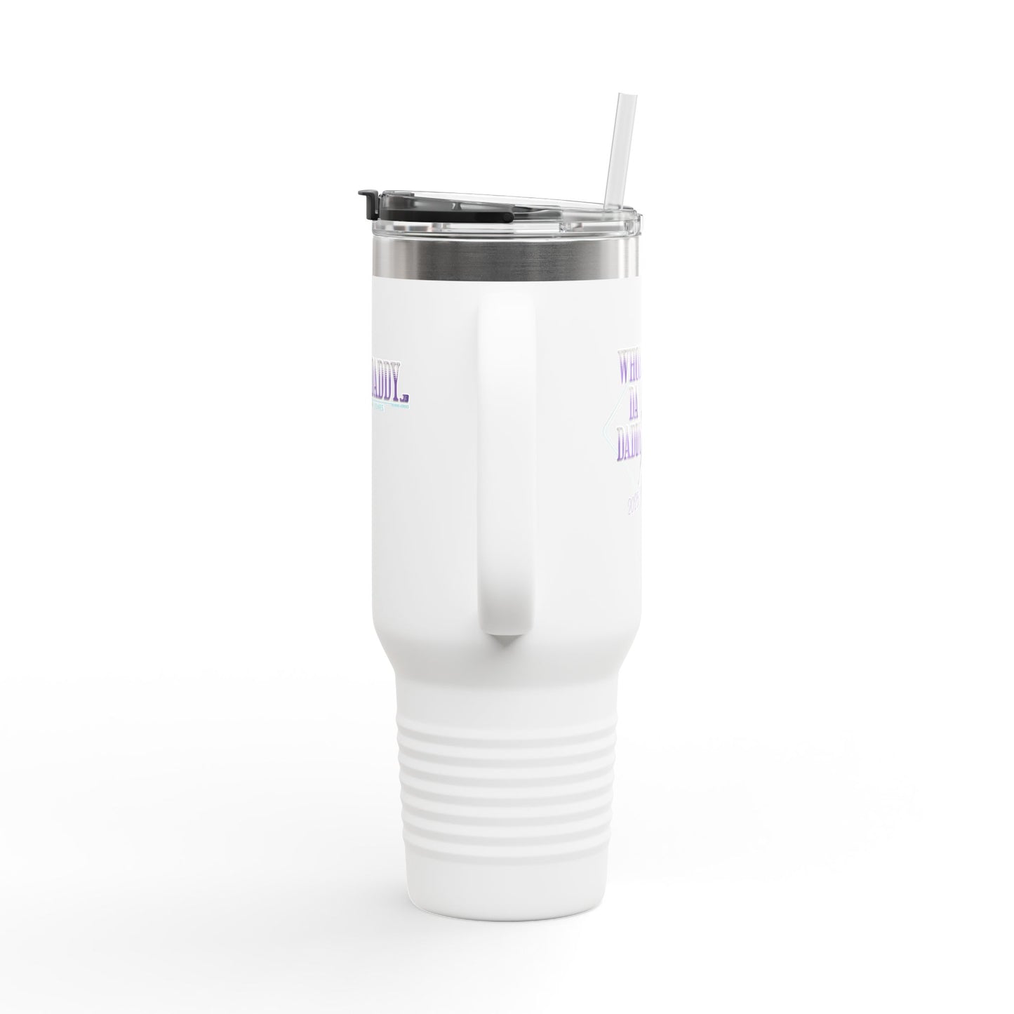 DRAFT Jake Ballard Custom Insulated Travel Mug, 40oz: Whoz Da Daddy