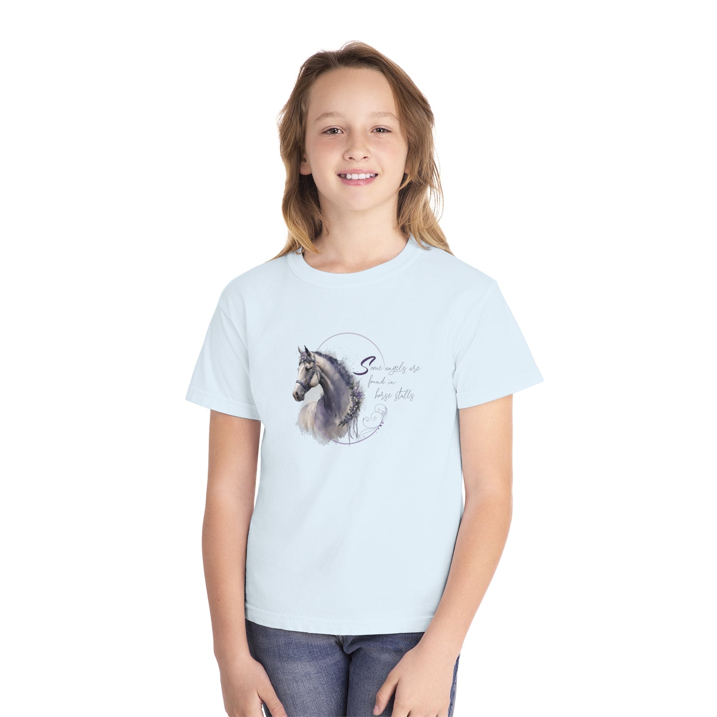 Youth Short Sleeve Tee: Some Angels.
