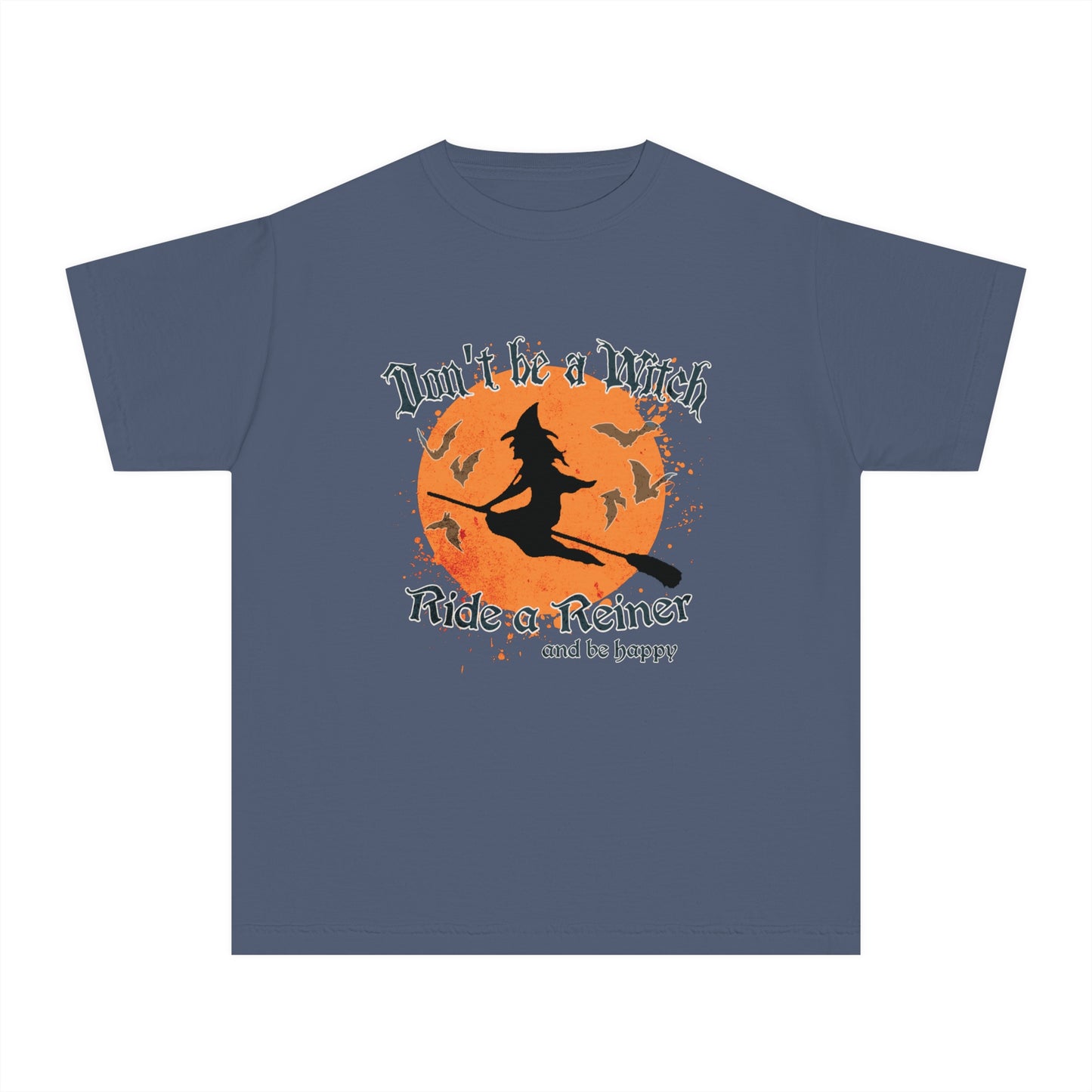 Youth Short Sleeve Tee: Don't be a Witch.