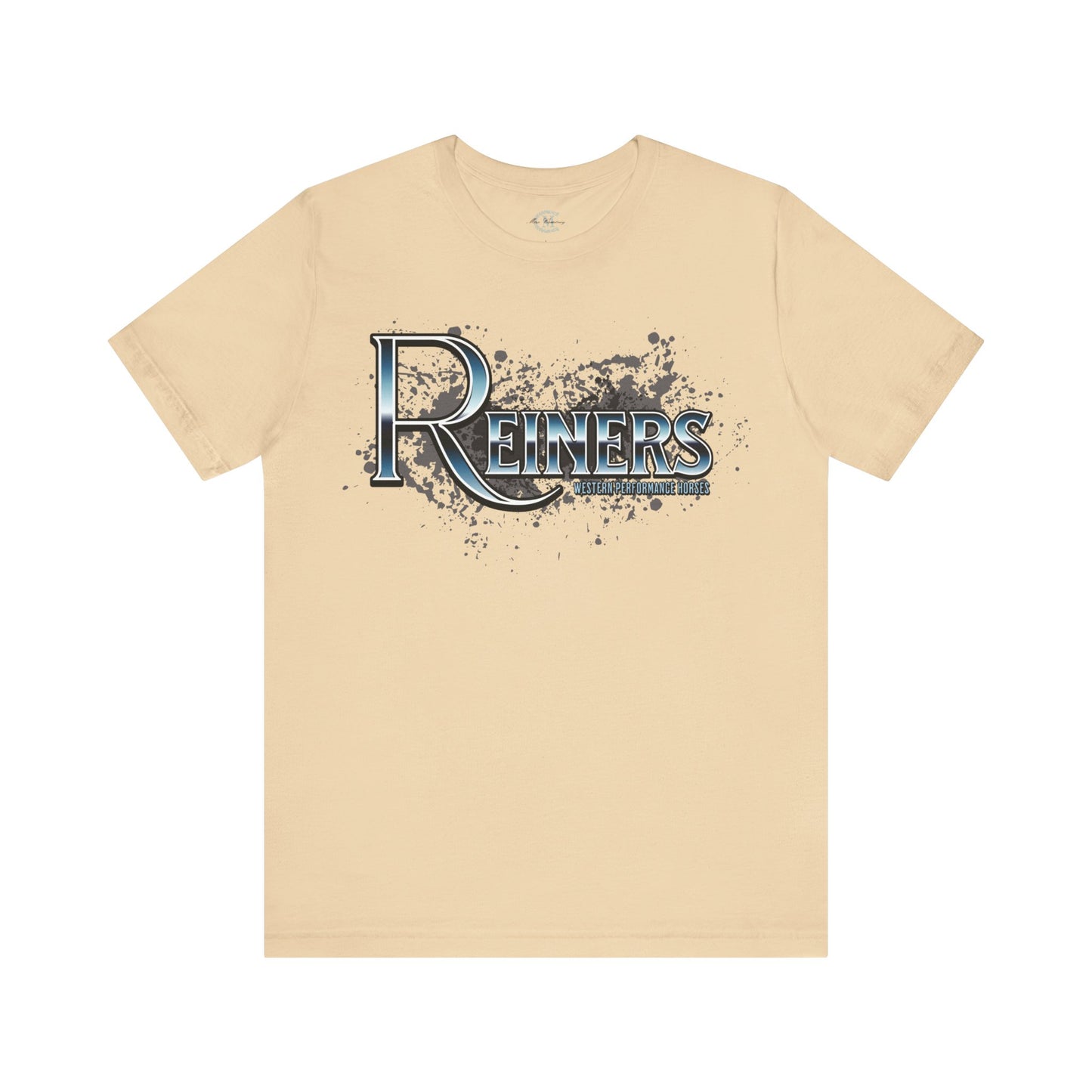 Jersey Short Sleeve Tee: Reiners. Western Performance Horses.