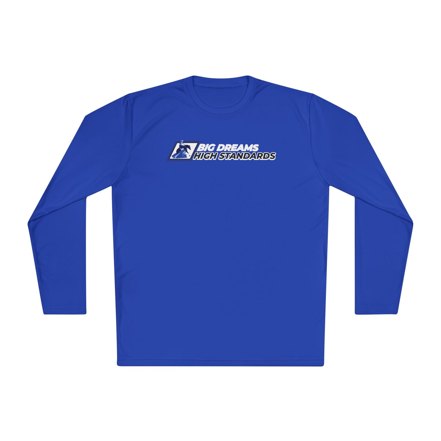 Performance Long Sleeve Shirt: Big Dreams.