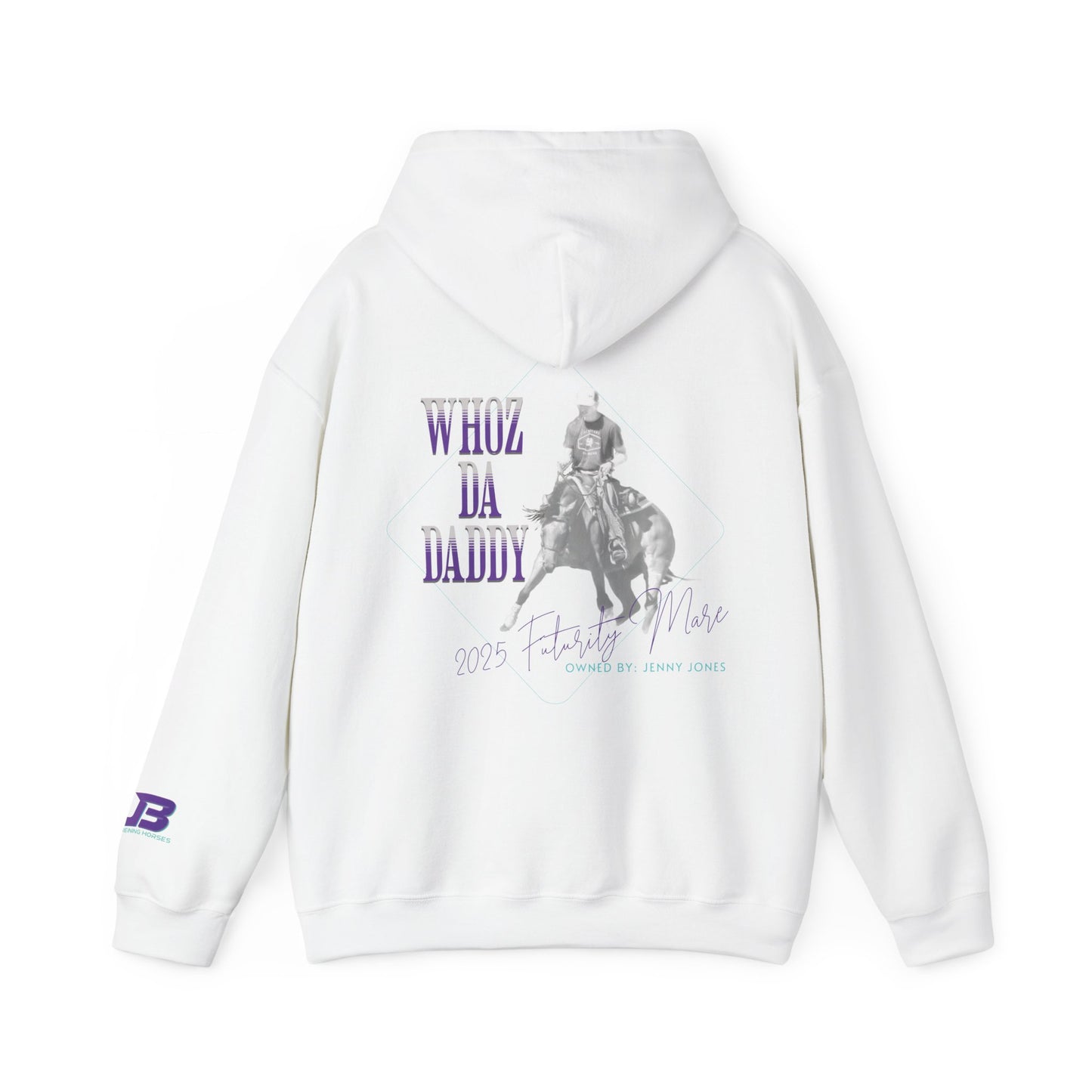 Jake Ballard Custom Heavy Blend™ Hoodie: Whoz Da Daddy