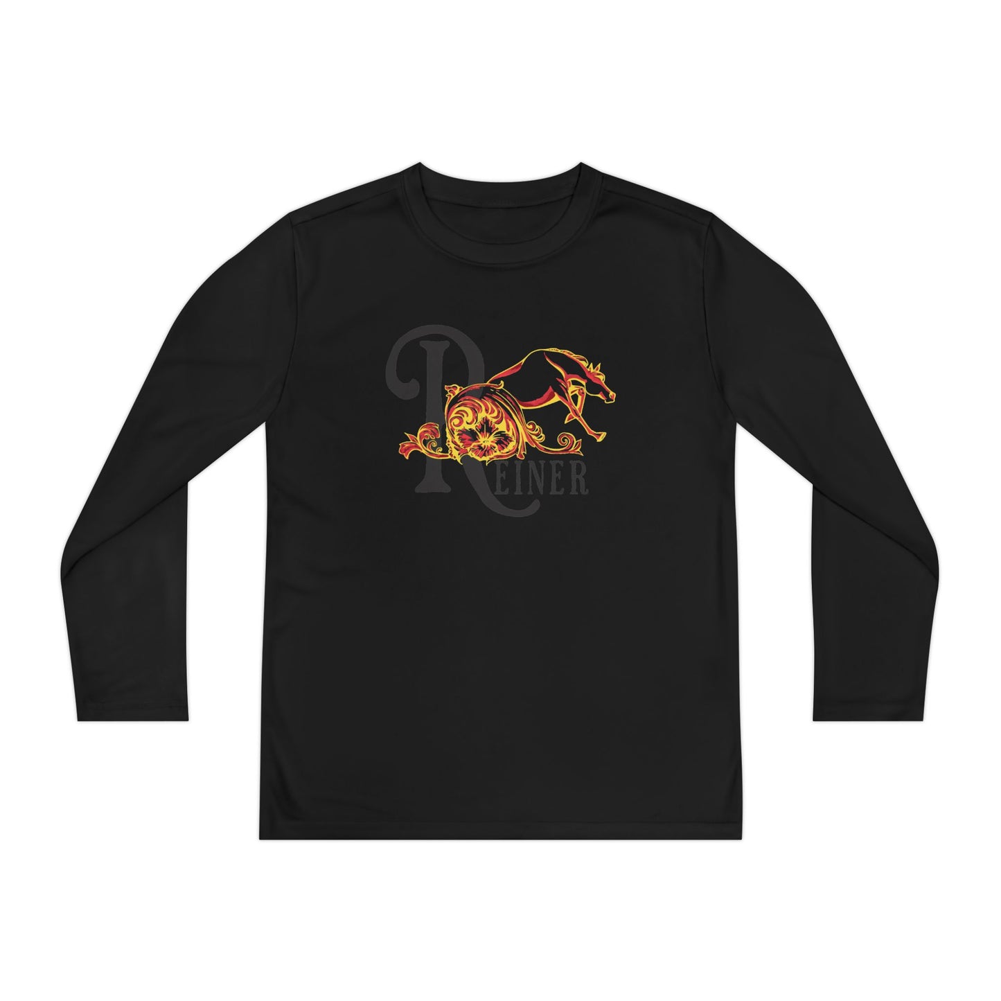 Youth Performance Long Sleeve Shirt: Filigree Reiner