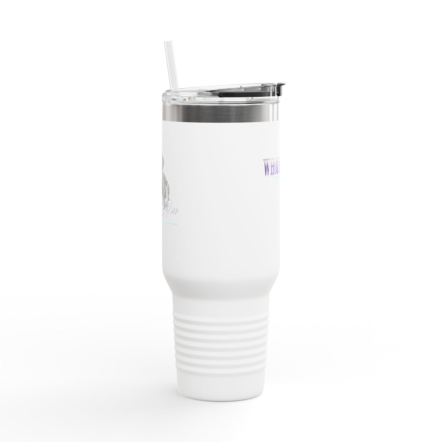 DRAFT Jake Ballard Custom Insulated Travel Mug, 40oz: Whoz Da Daddy