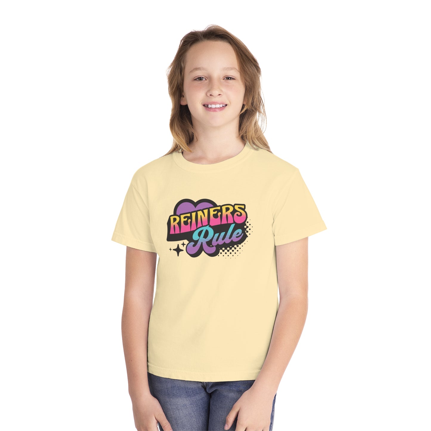 Youth Short Sleeve Tee: Reiners Rule.