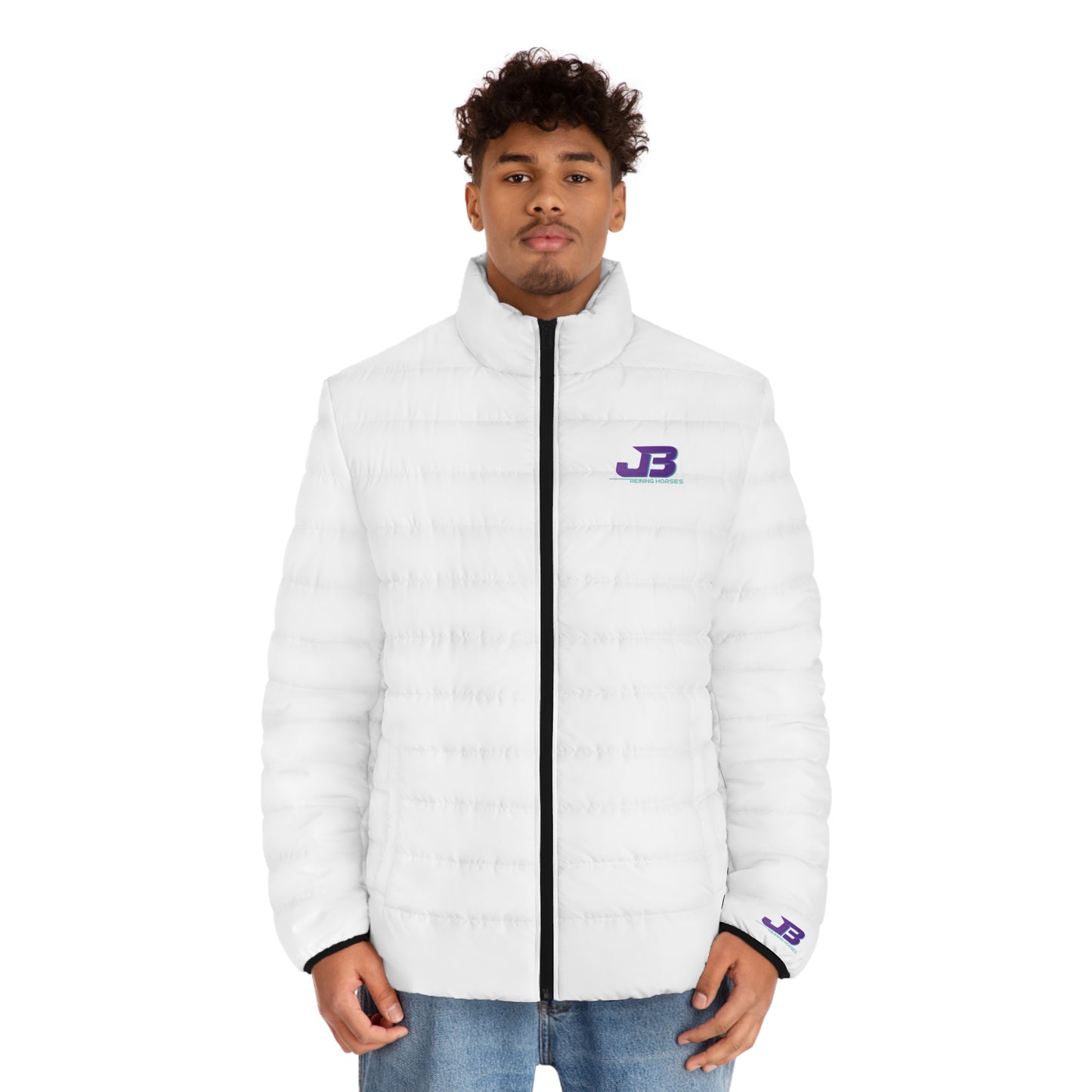 DRAFT Jake Ballard Custom Men's Puffer Jacket: Spin