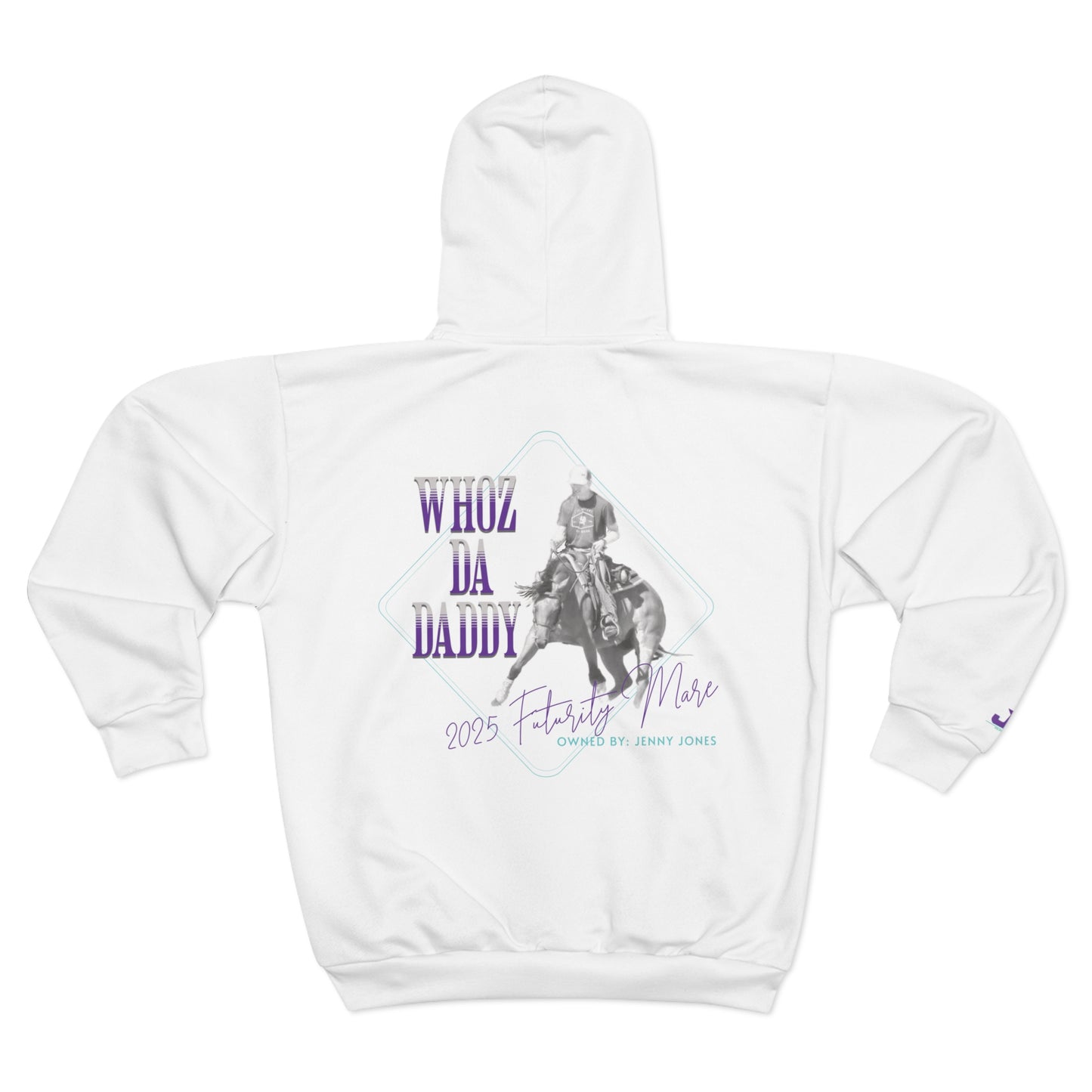 DRAFT Jake Ballard Zip Hoodie: Whoz da Daddy