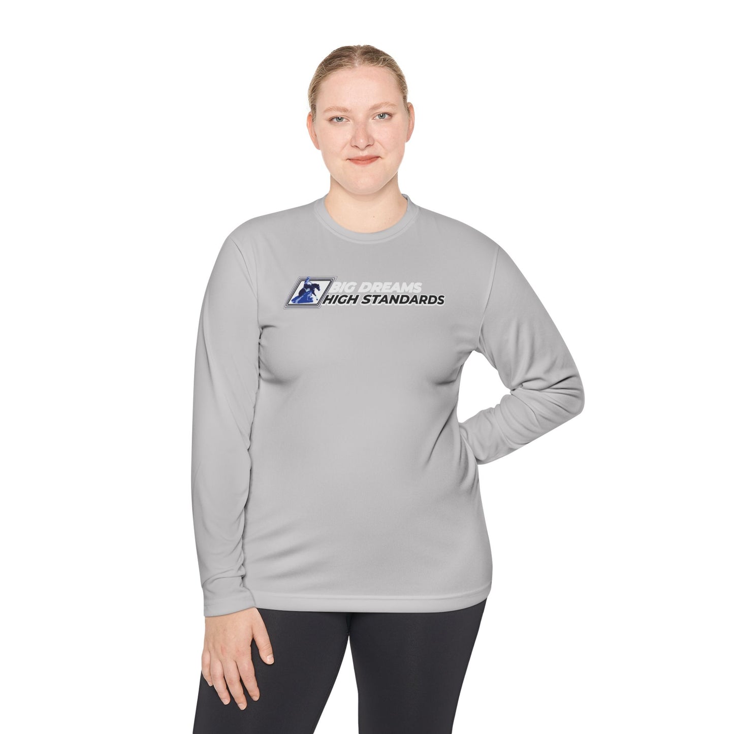 Performance Long Sleeve Shirt: Big Dreams.