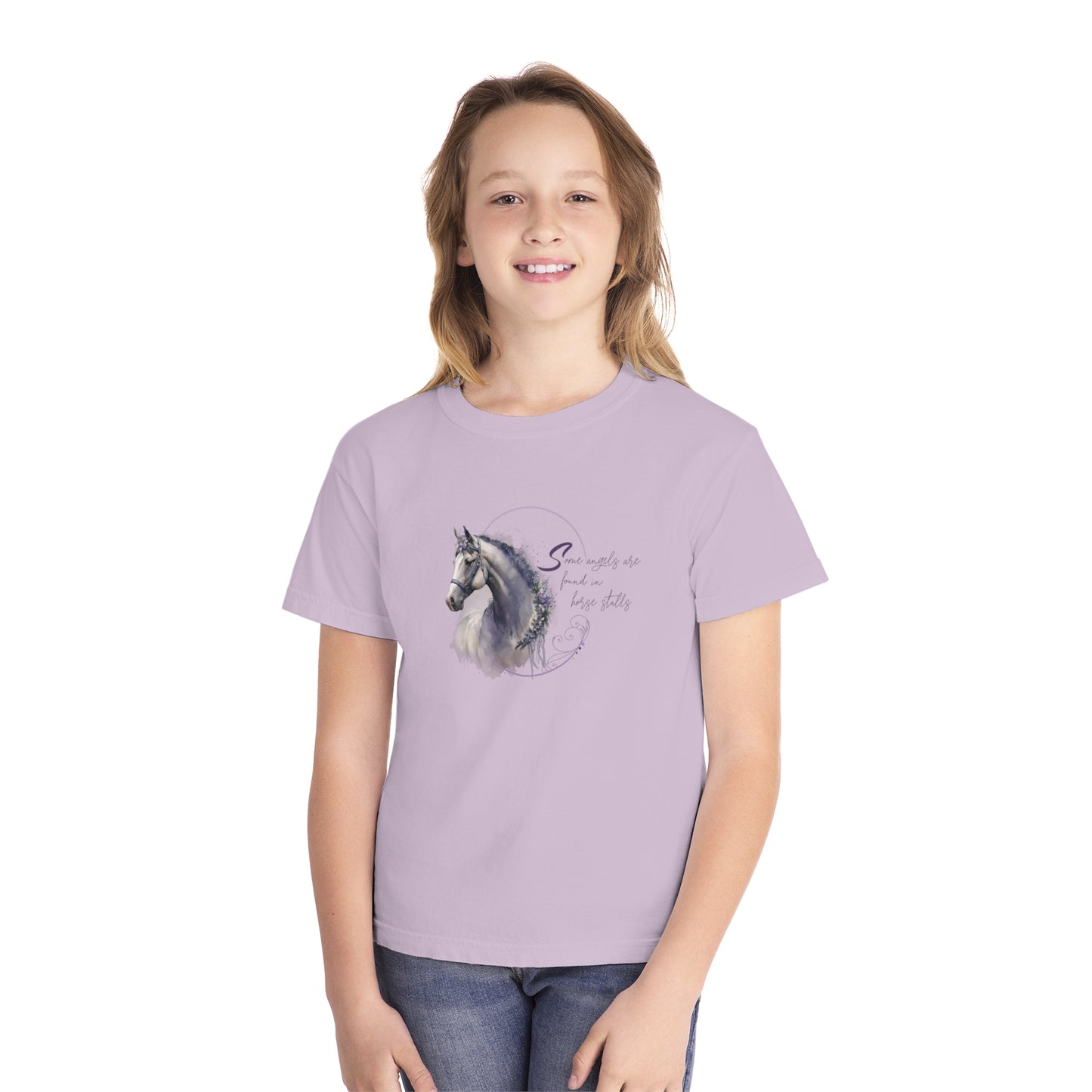 Youth Short Sleeve Tee: Some Angels.
