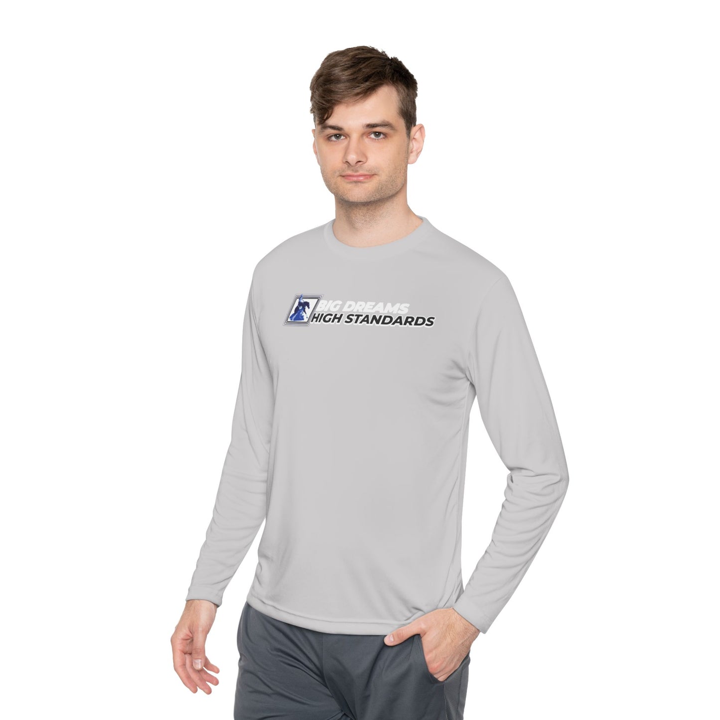 Performance Long Sleeve Shirt: Big Dreams.