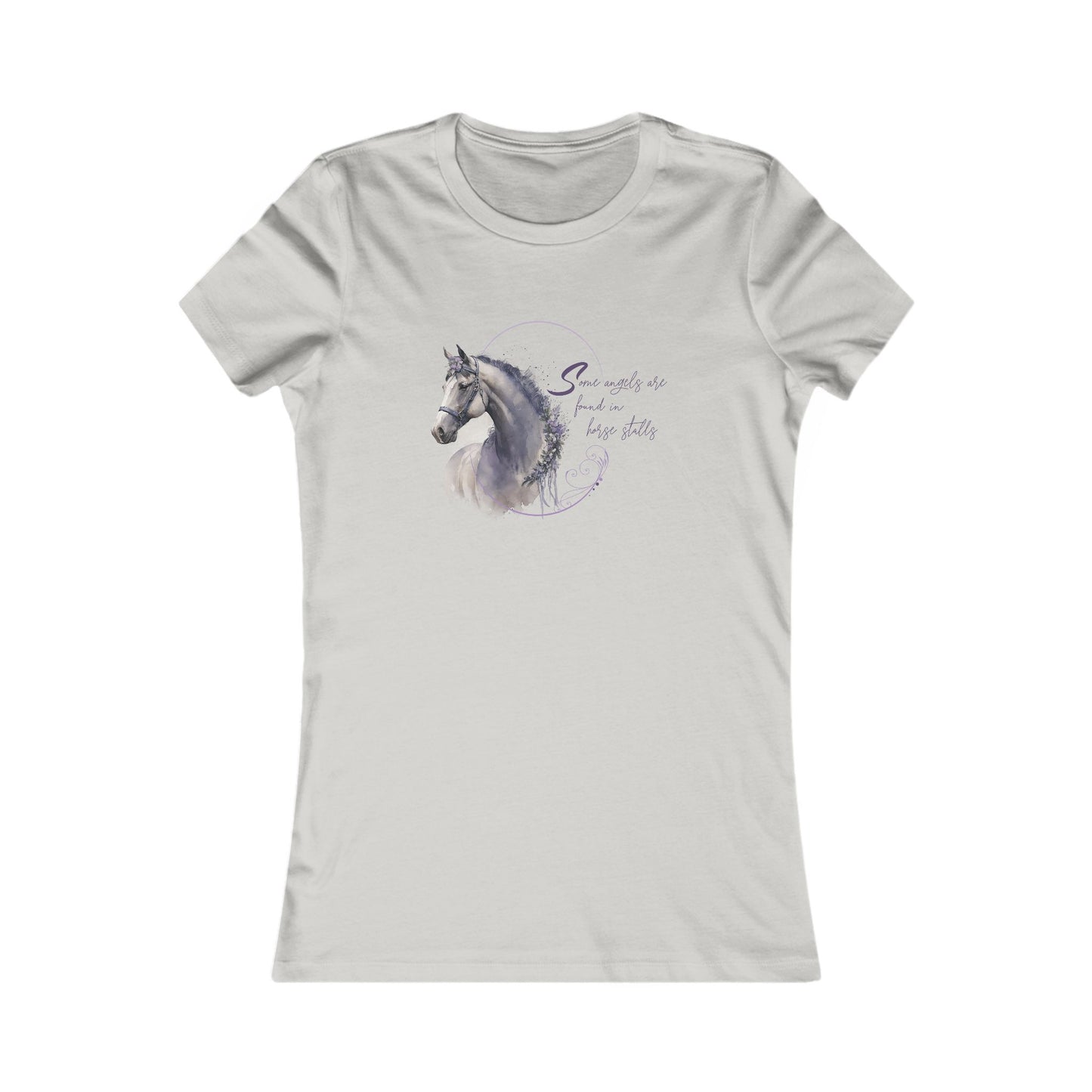 Ladies' Slim Fit Tee: Some Angels