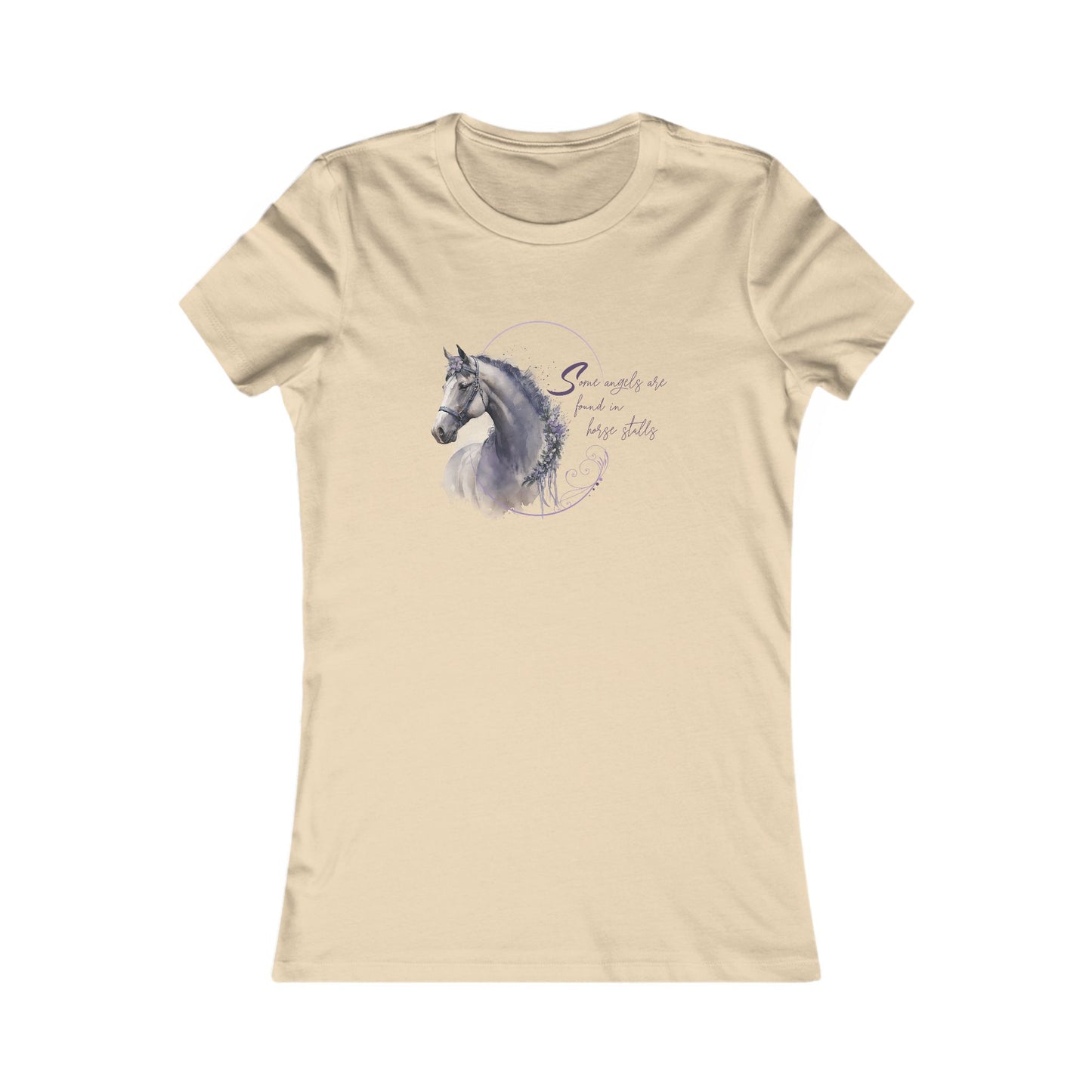 Ladies' Slim Fit Tee: Some Angels